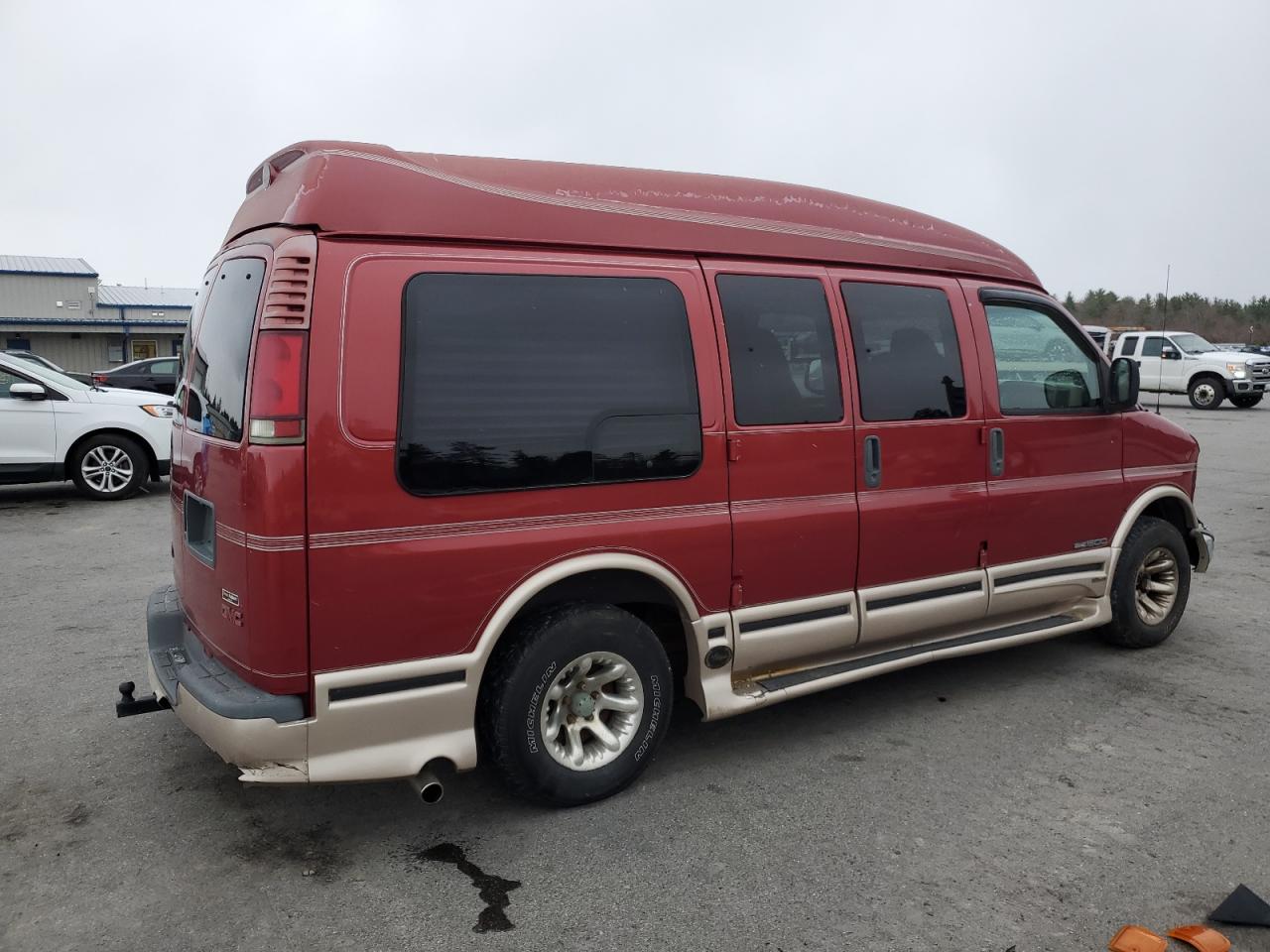 2002 Gmc Savana Rv G1500 Red vin: 1GDFG15R321218655