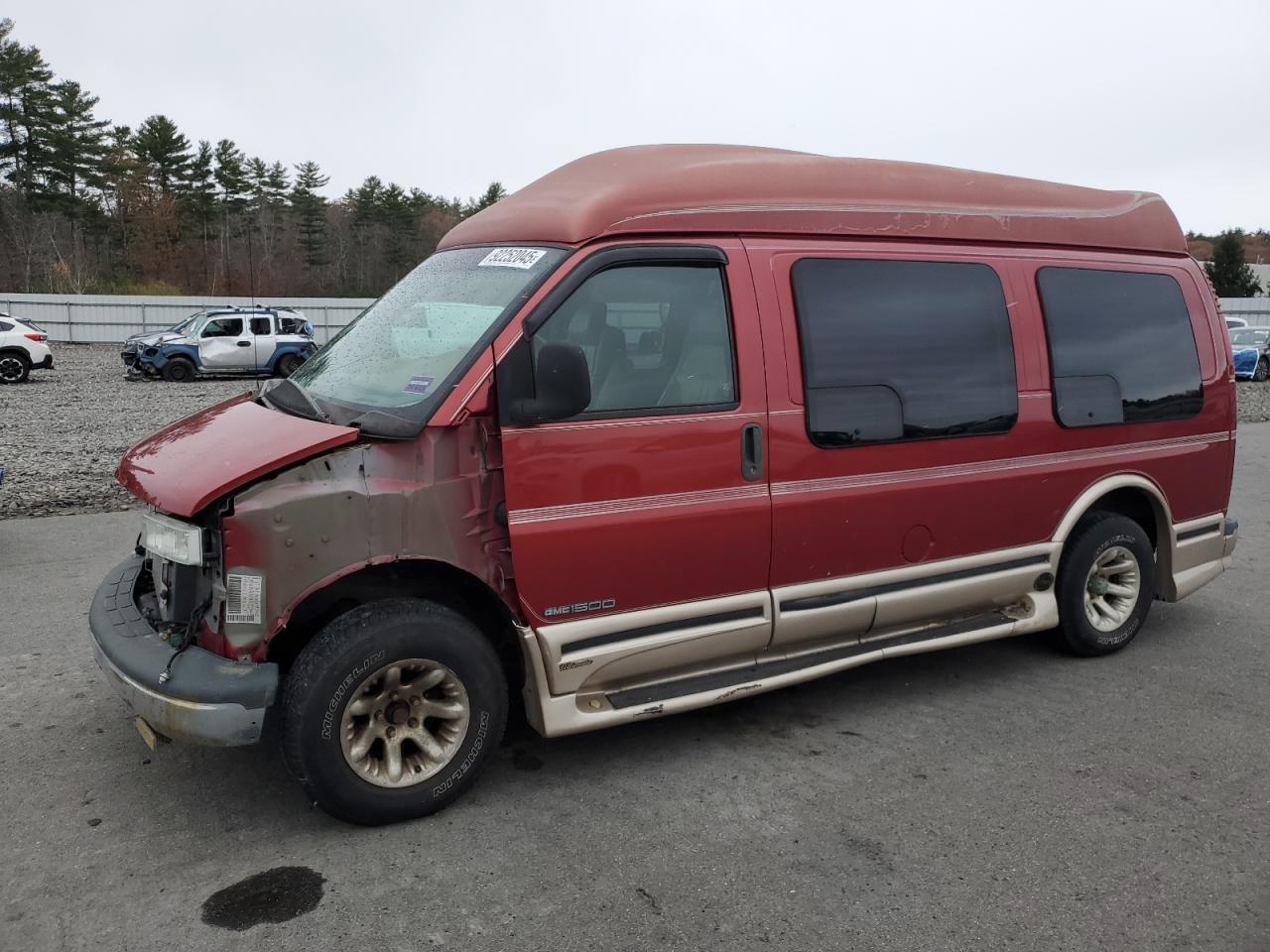2002 Gmc Savana Rv G1500 Red vin: 1GDFG15R321218655
