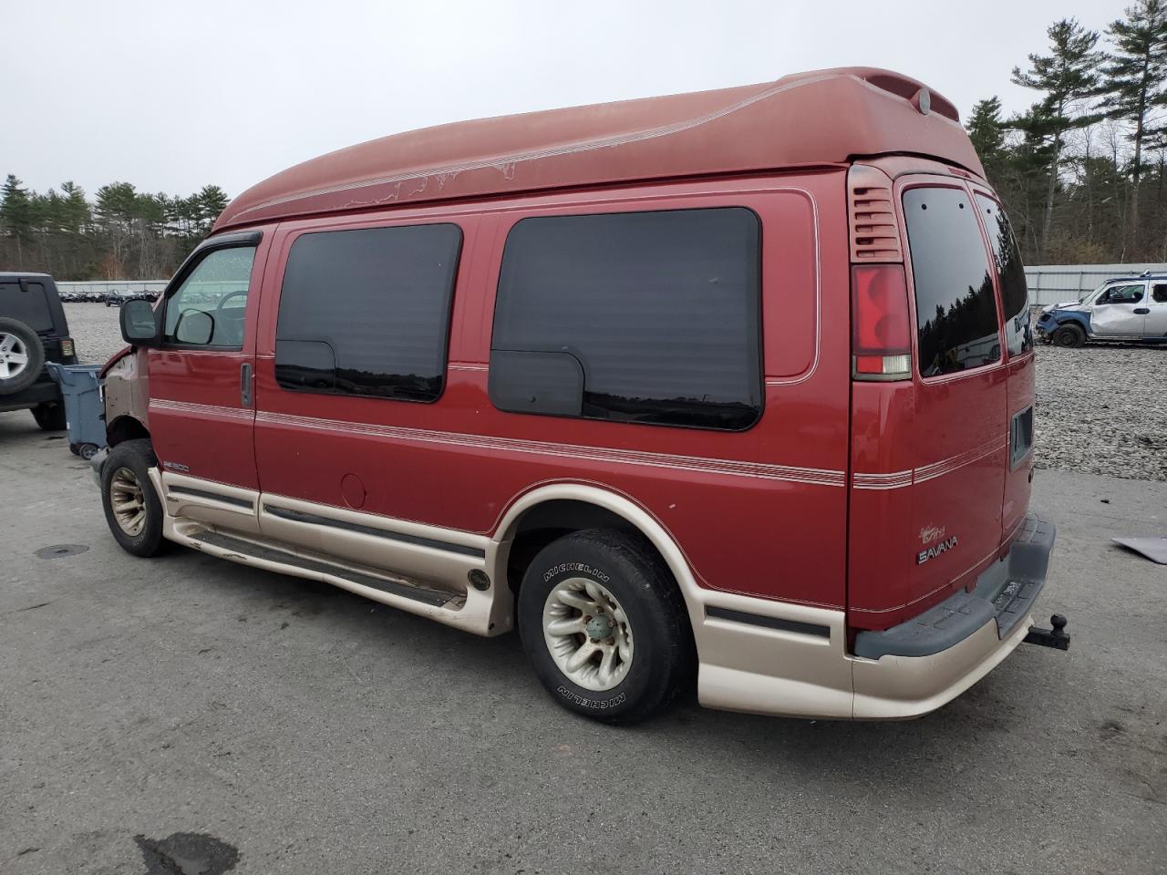 2002 Gmc Savana Rv G1500 Red vin: 1GDFG15R321218655