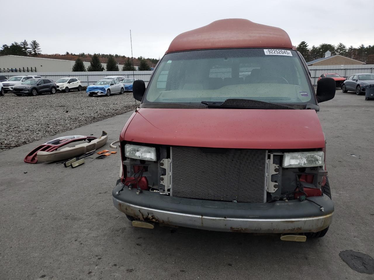 2002 Gmc Savana Rv G1500 Red vin: 1GDFG15R321218655