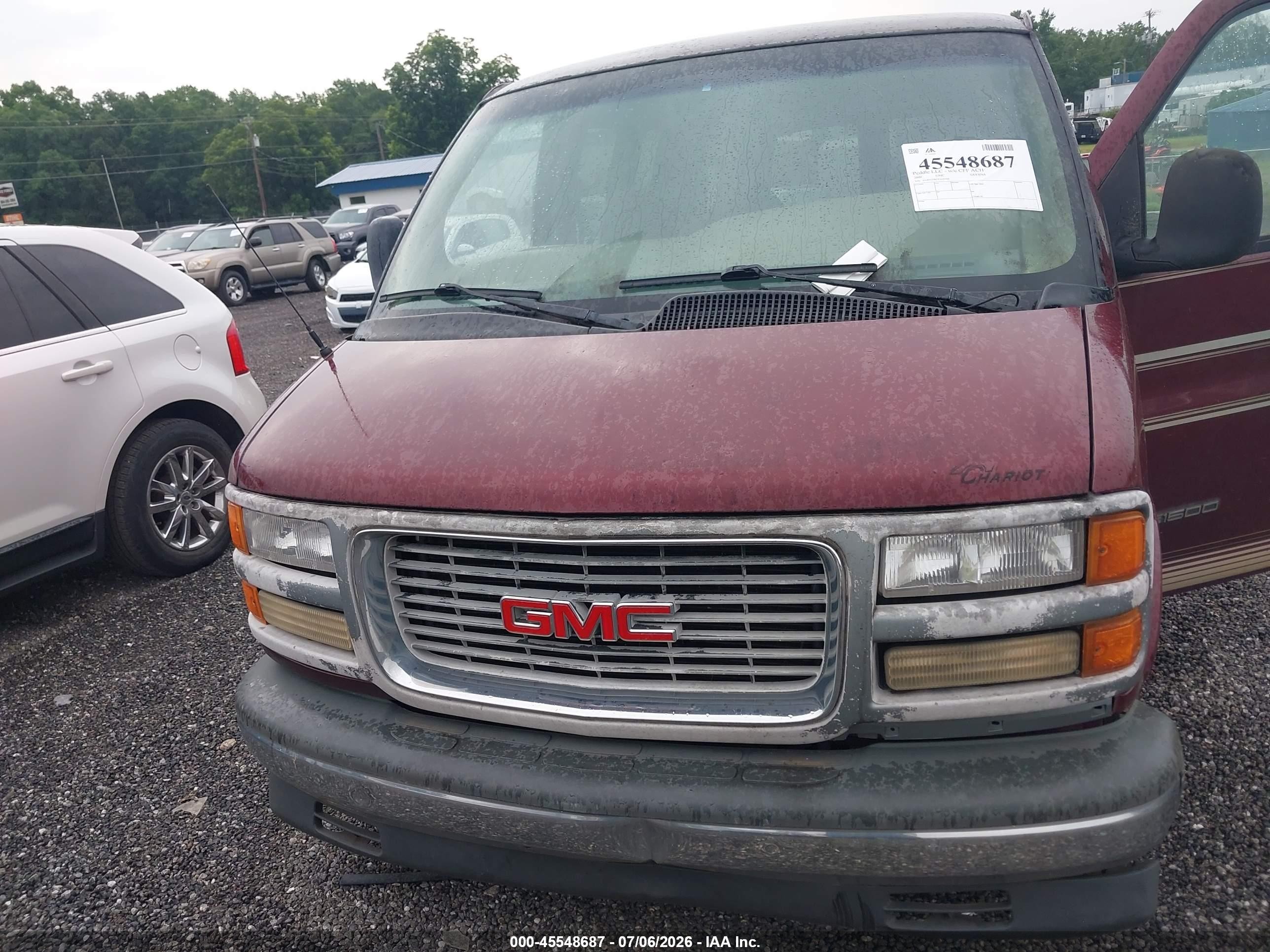 2000 Gmc Savana Rv Burgundy vin: 1GDFG15R5Y1125306