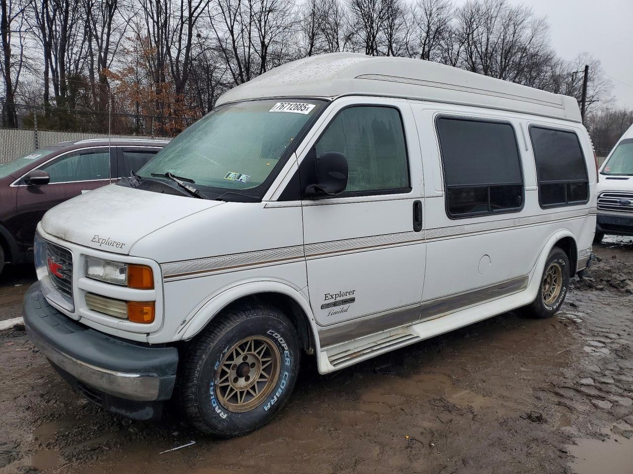 1996 Gmc Savana Rv G1500 White vin: 1GDFG15R6T1002994