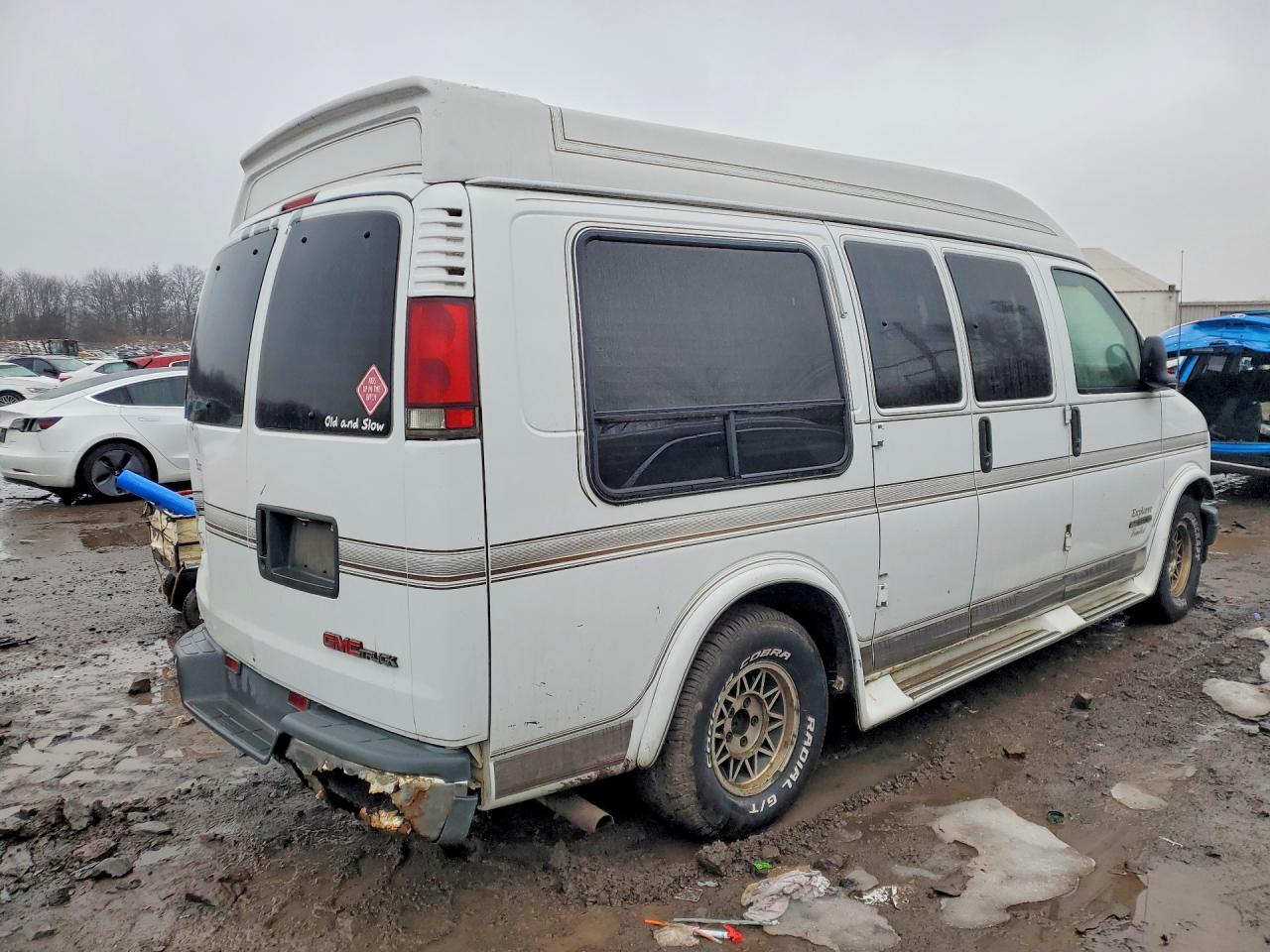 1996 Gmc Savana Rv G1500 White vin: 1GDFG15R6T1002994