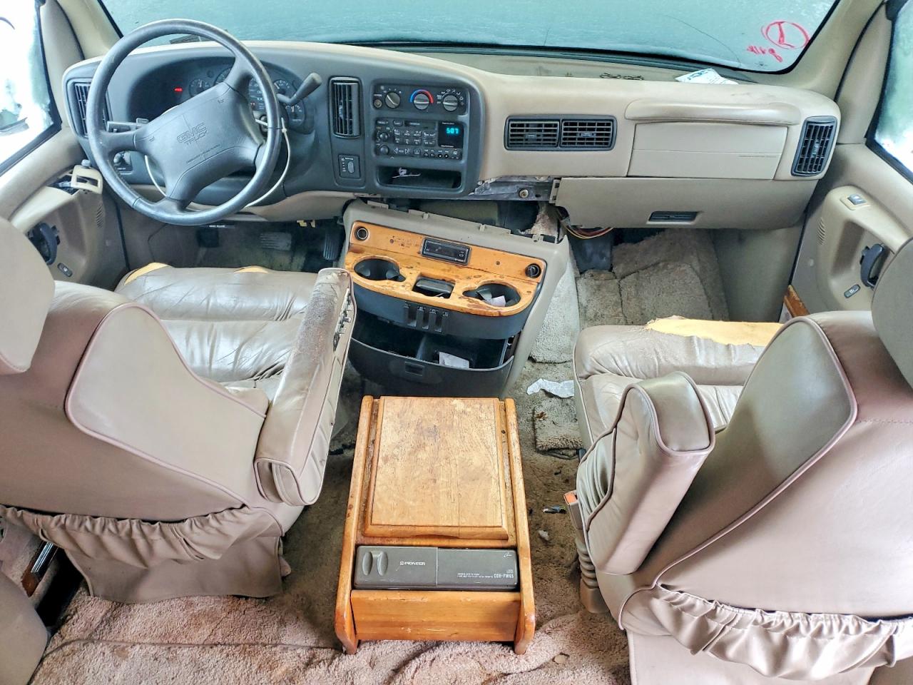 1996 Gmc Savana Rv G1500 White vin: 1GDFG15R6T1002994
