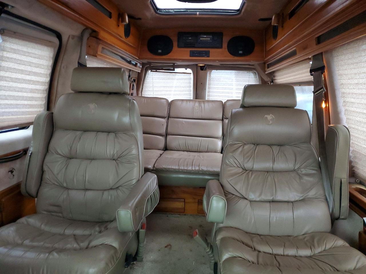 1996 Gmc Savana Rv G1500 White vin: 1GDFG15R6T1002994