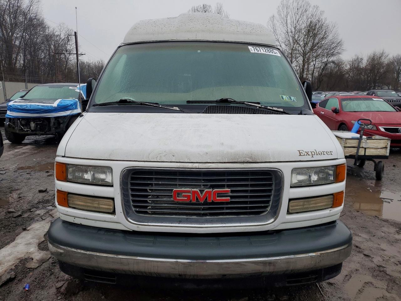 1996 Gmc Savana Rv G1500 White vin: 1GDFG15R6T1002994
