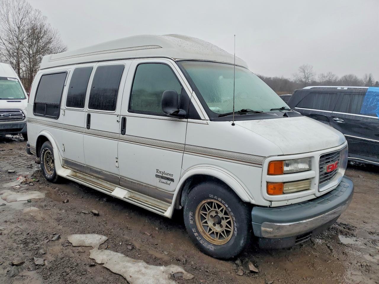 1996 Gmc Savana Rv G1500 White vin: 1GDFG15R6T1002994