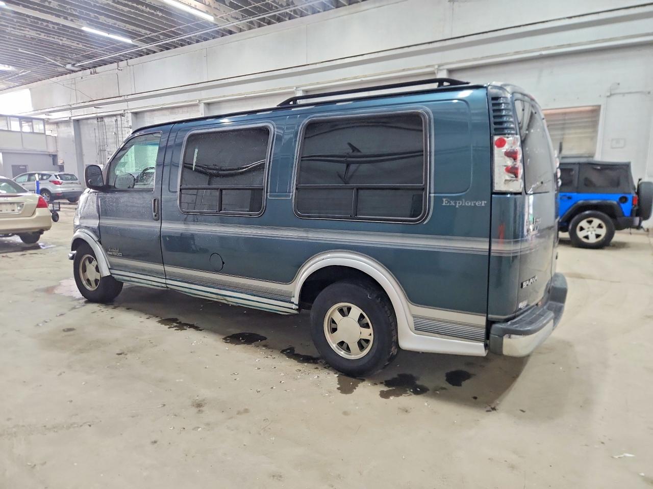 1997 Gmc Savana Rv G1500 Green vin: 1GDFG15R6V1077908
