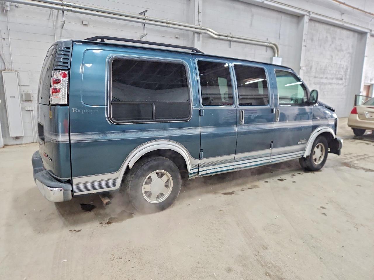 1997 Gmc Savana Rv G1500 Green vin: 1GDFG15R6V1077908