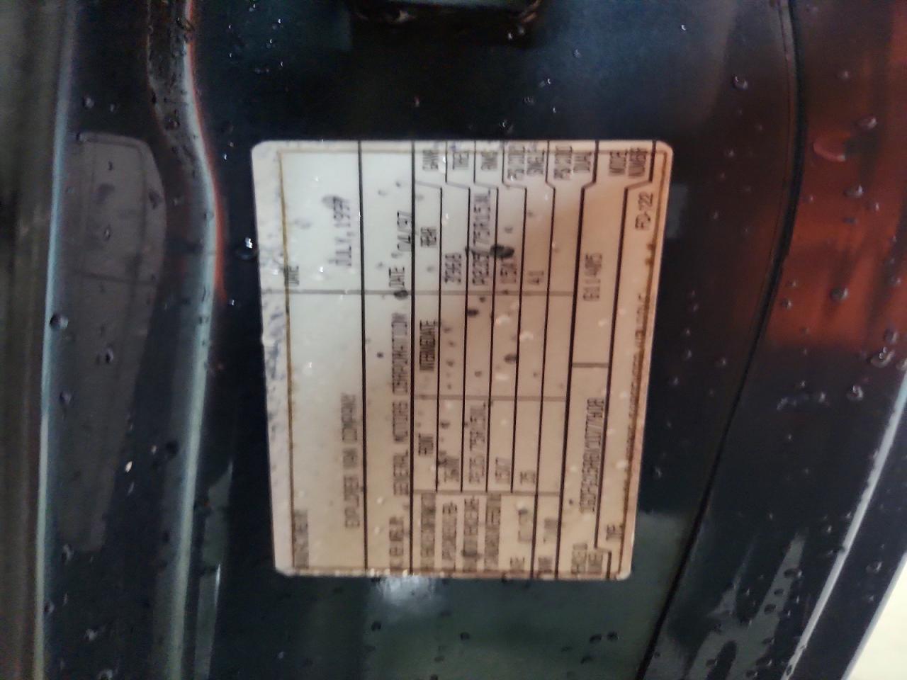 1997 Gmc Savana Rv G1500 Green vin: 1GDFG15R6V1077908