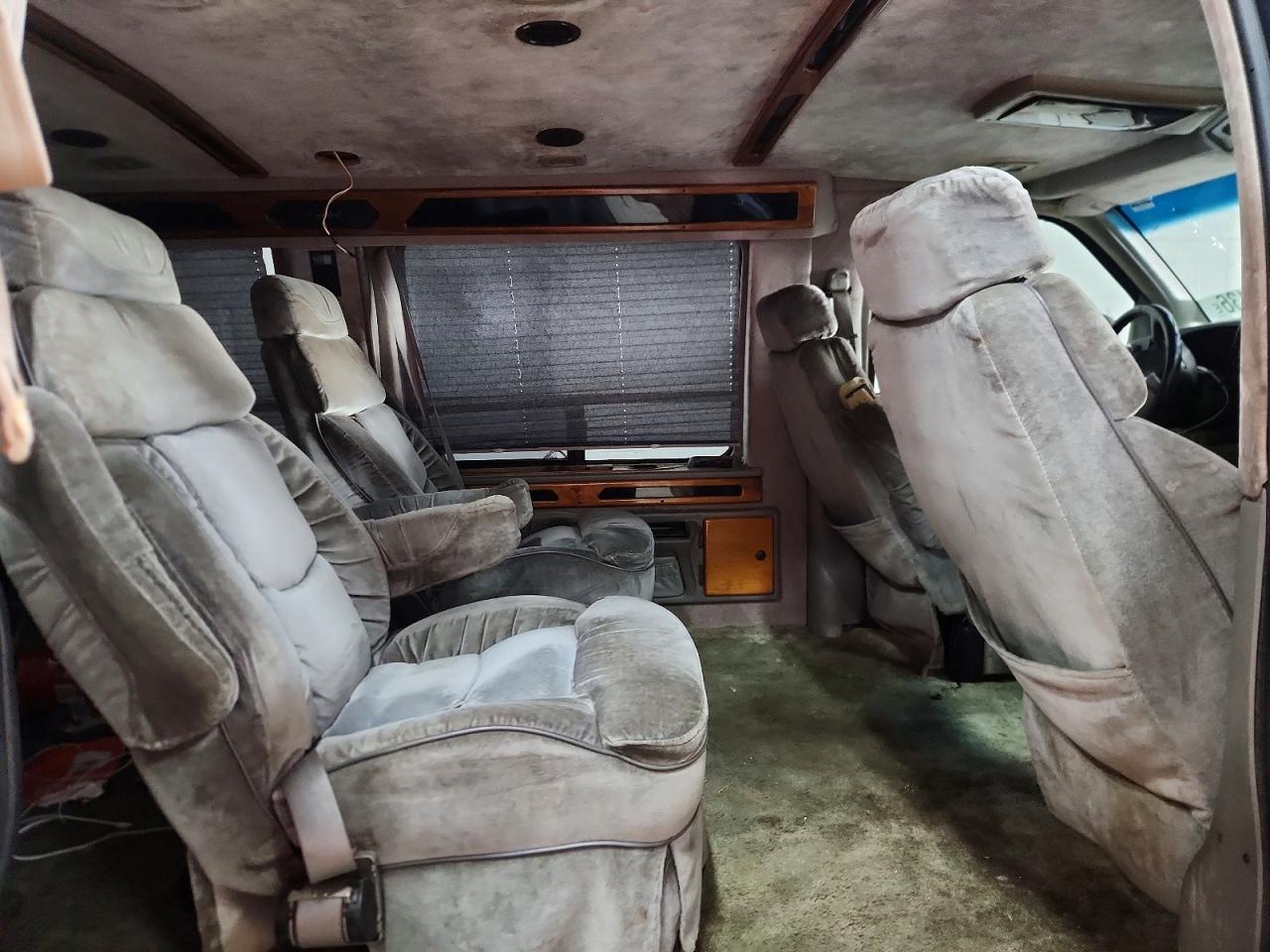 1997 Gmc Savana Rv G1500 Green vin: 1GDFG15R6V1077908