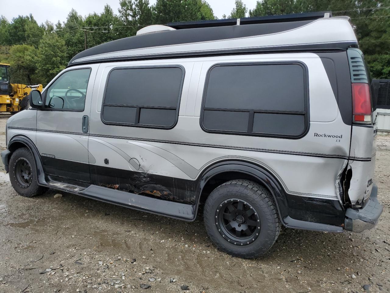 2002 Gmc Savana Rv G1500 Silver vin: 1GDFG15R721209280