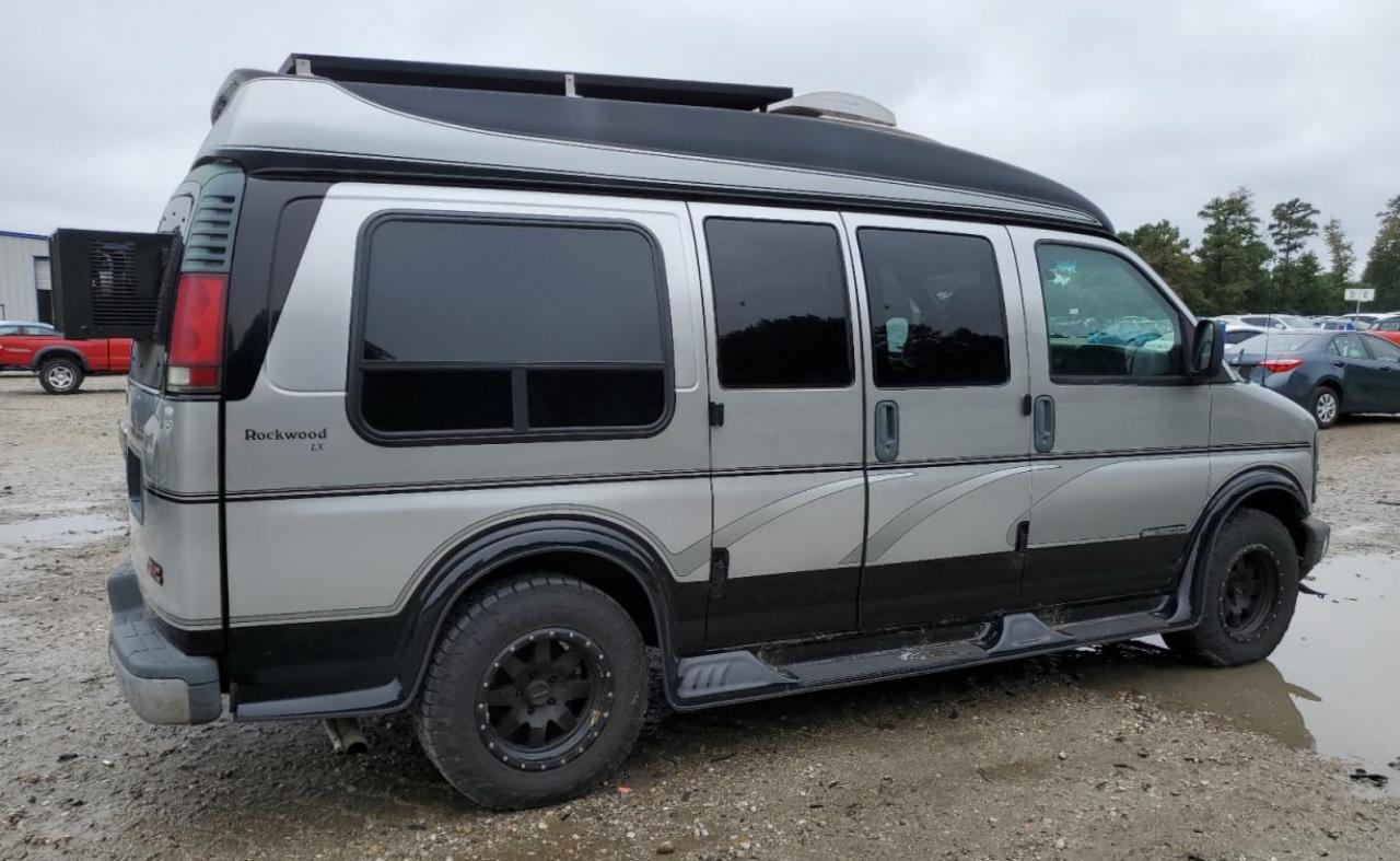 2002 Gmc Savana Rv G1500 Silver vin: 1GDFG15R721209280
