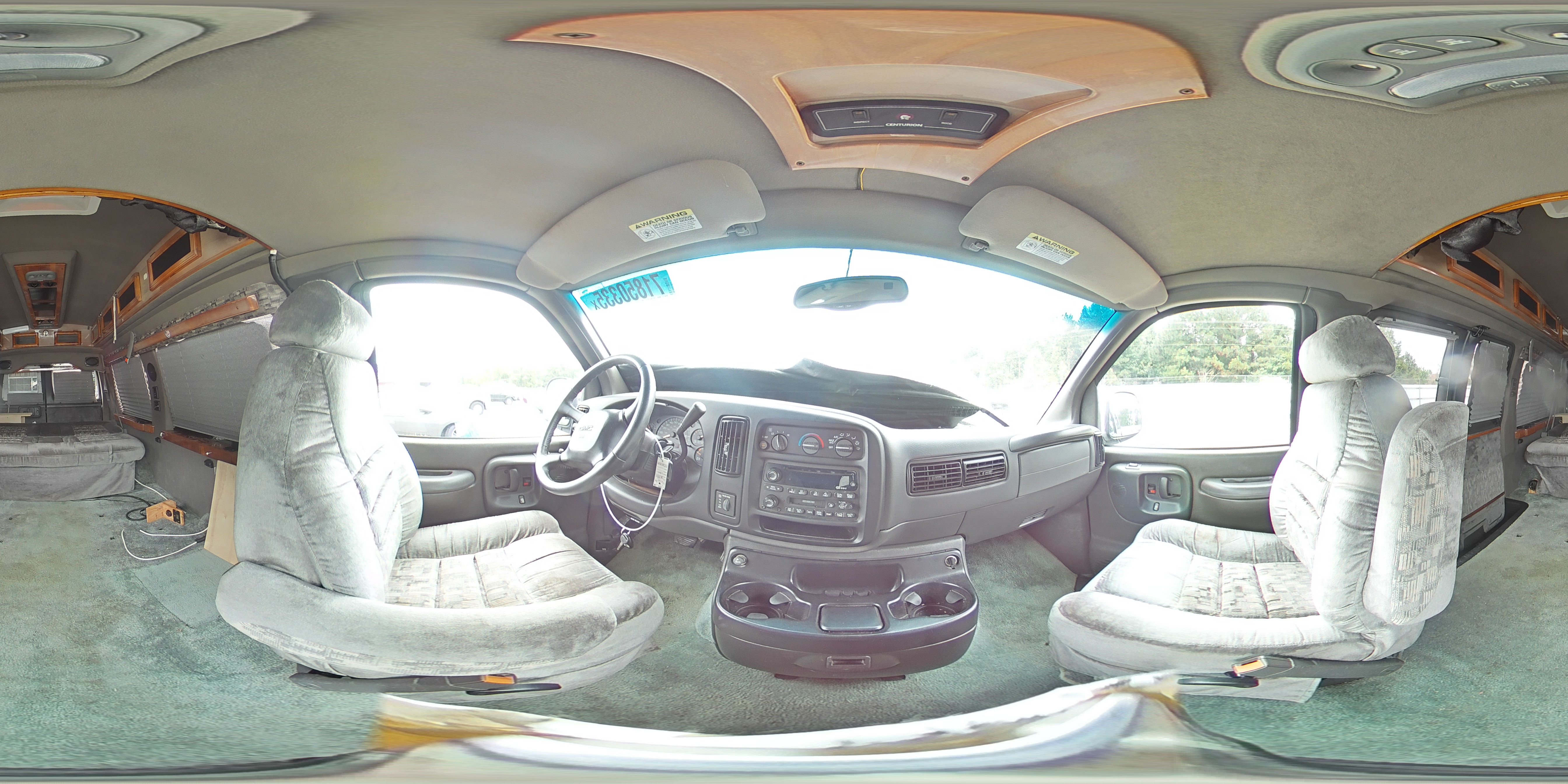 2002 Gmc Savana Rv G1500 Silver vin: 1GDFG15R721209280