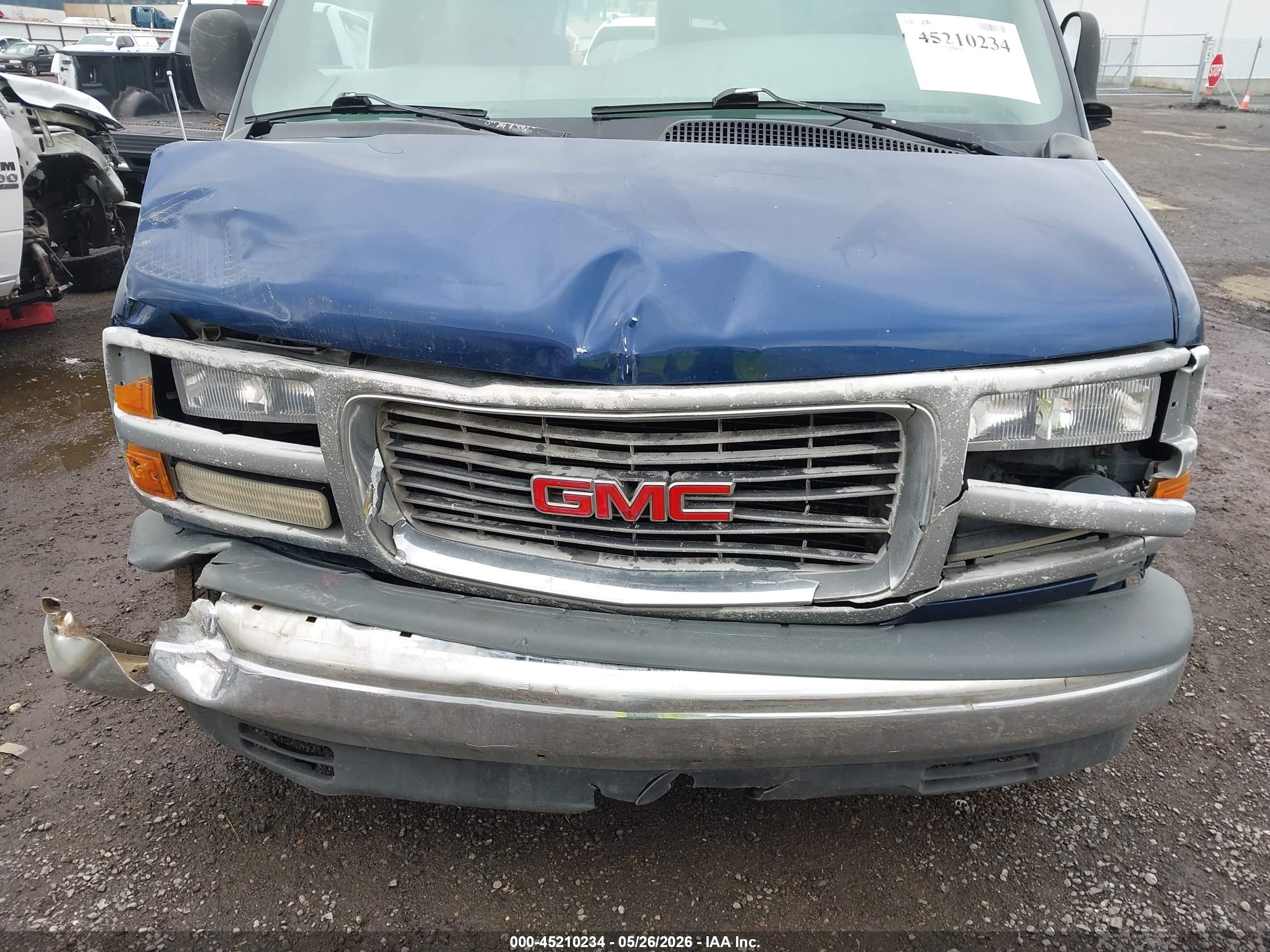 2000 Gmc Savana Rv Blue vin: 1GDFG15R7Y1179772