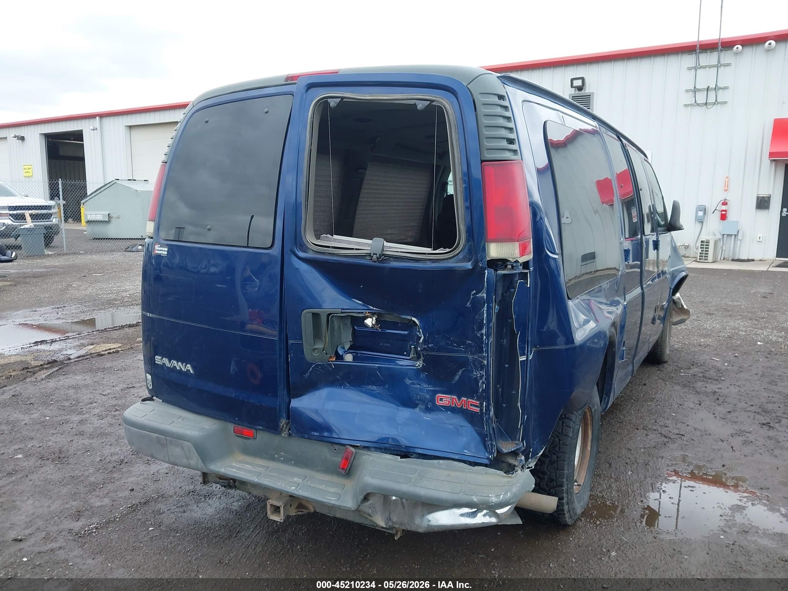 2000 Gmc Savana Rv Blue vin: 1GDFG15R7Y1179772