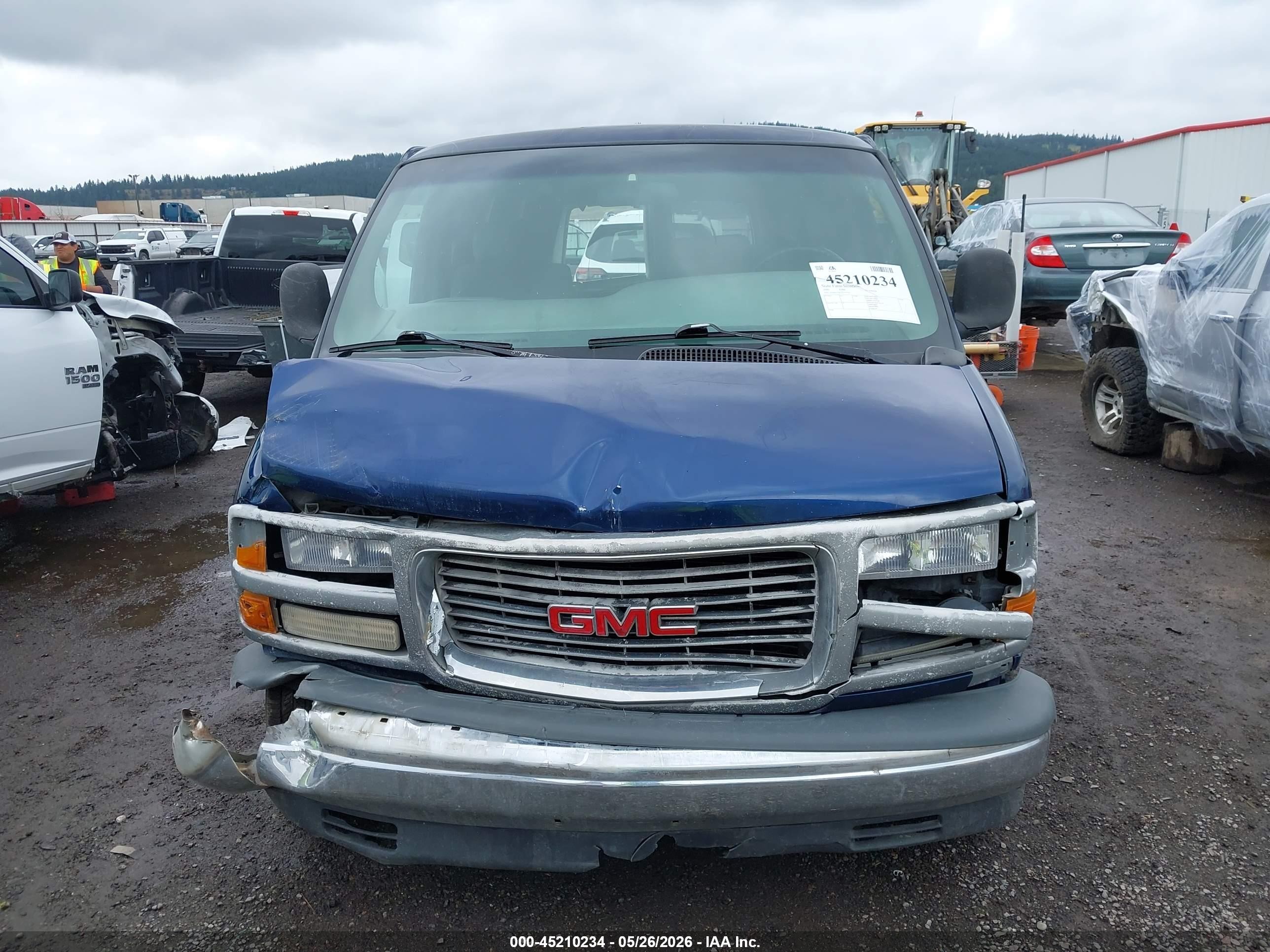 2000 Gmc Savana Rv Blue vin: 1GDFG15R7Y1179772