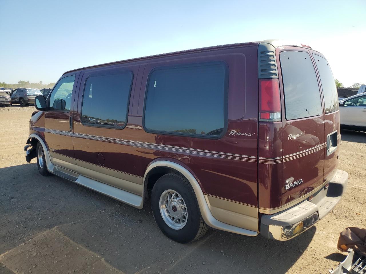 2002 Gmc Savana Rv G1500 Burgundy vin: 1GDFG15R921149437