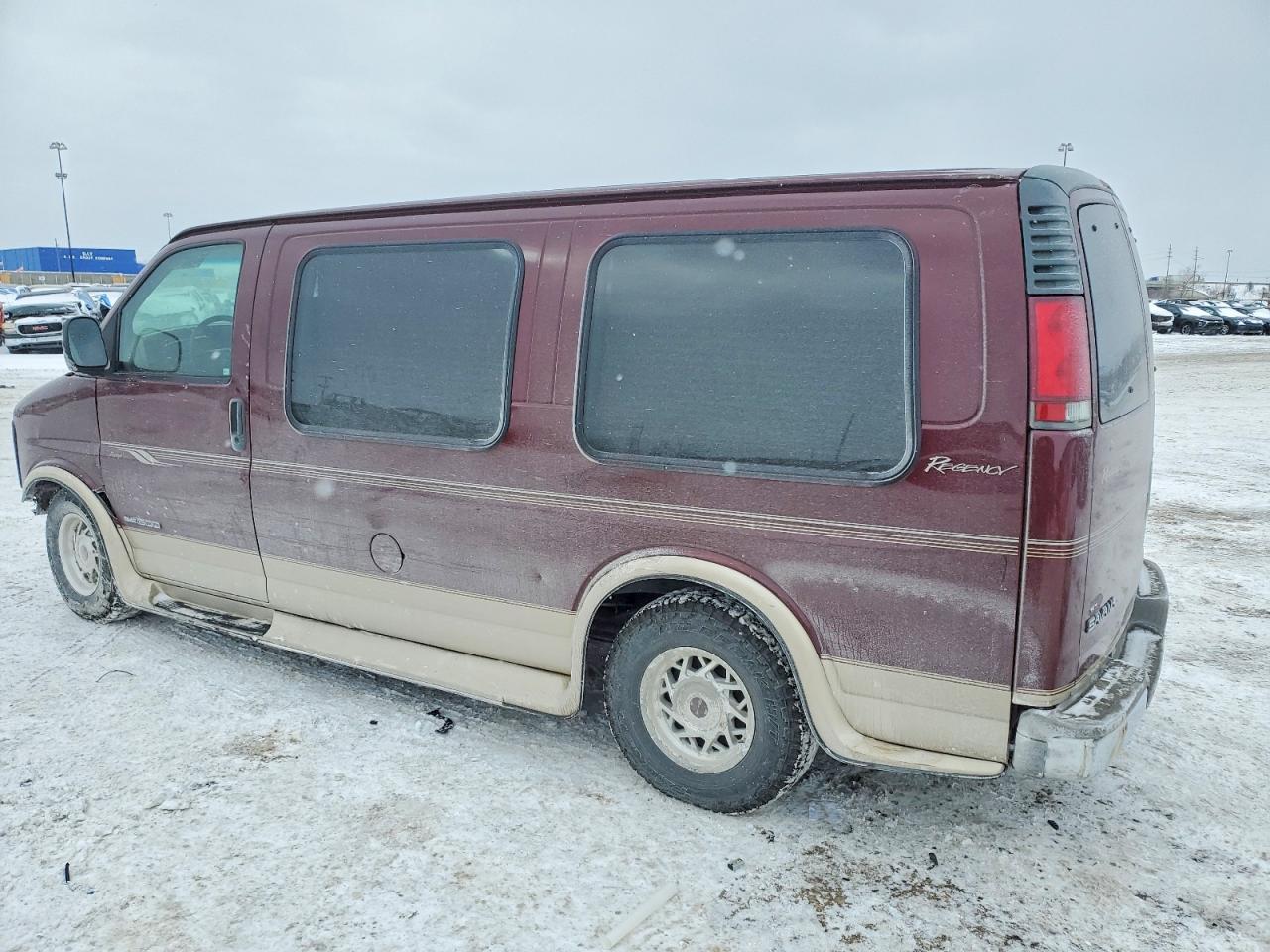 2002 Gmc Savana Rv G1500 Burgundy vin: 1GDFG15R921149437