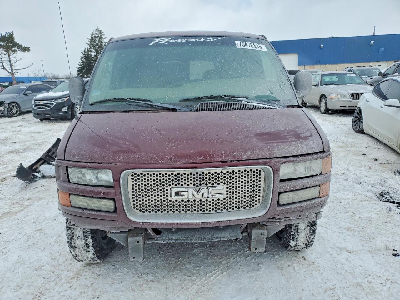 2002 Gmc Savana Rv G1500 Burgundy vin: 1GDFG15R921149437