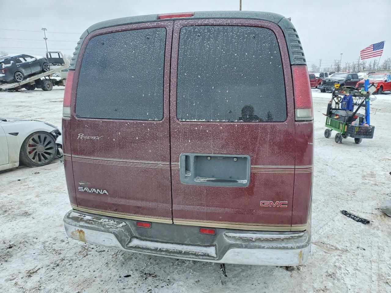 2002 Gmc Savana Rv G1500 Burgundy vin: 1GDFG15R921149437