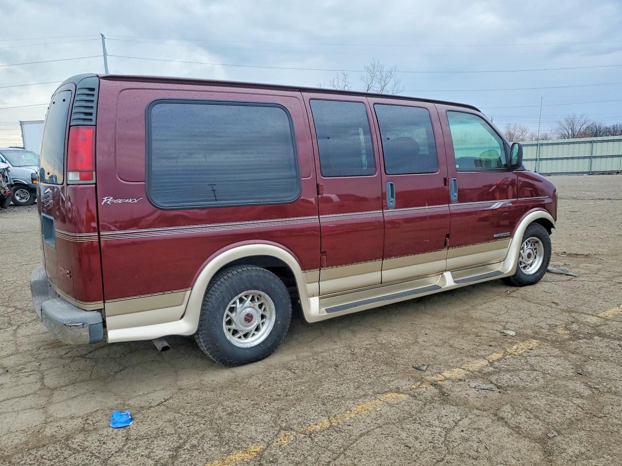 2002 Gmc Savana Rv G1500 Red vin: 1GDFG15R921149437