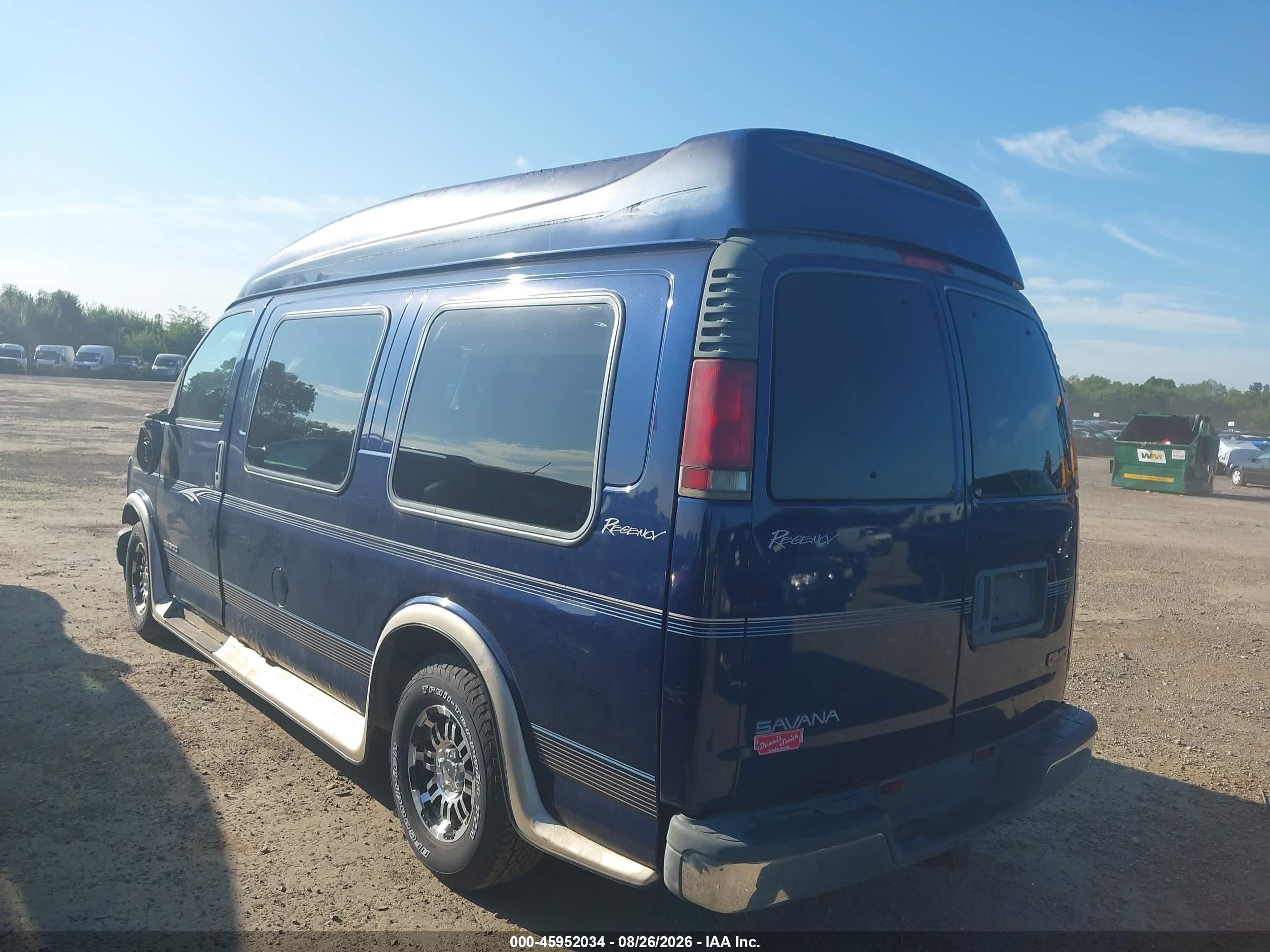 2002 Gmc Savana Standard Синий vin: 1GDFG15R921210060