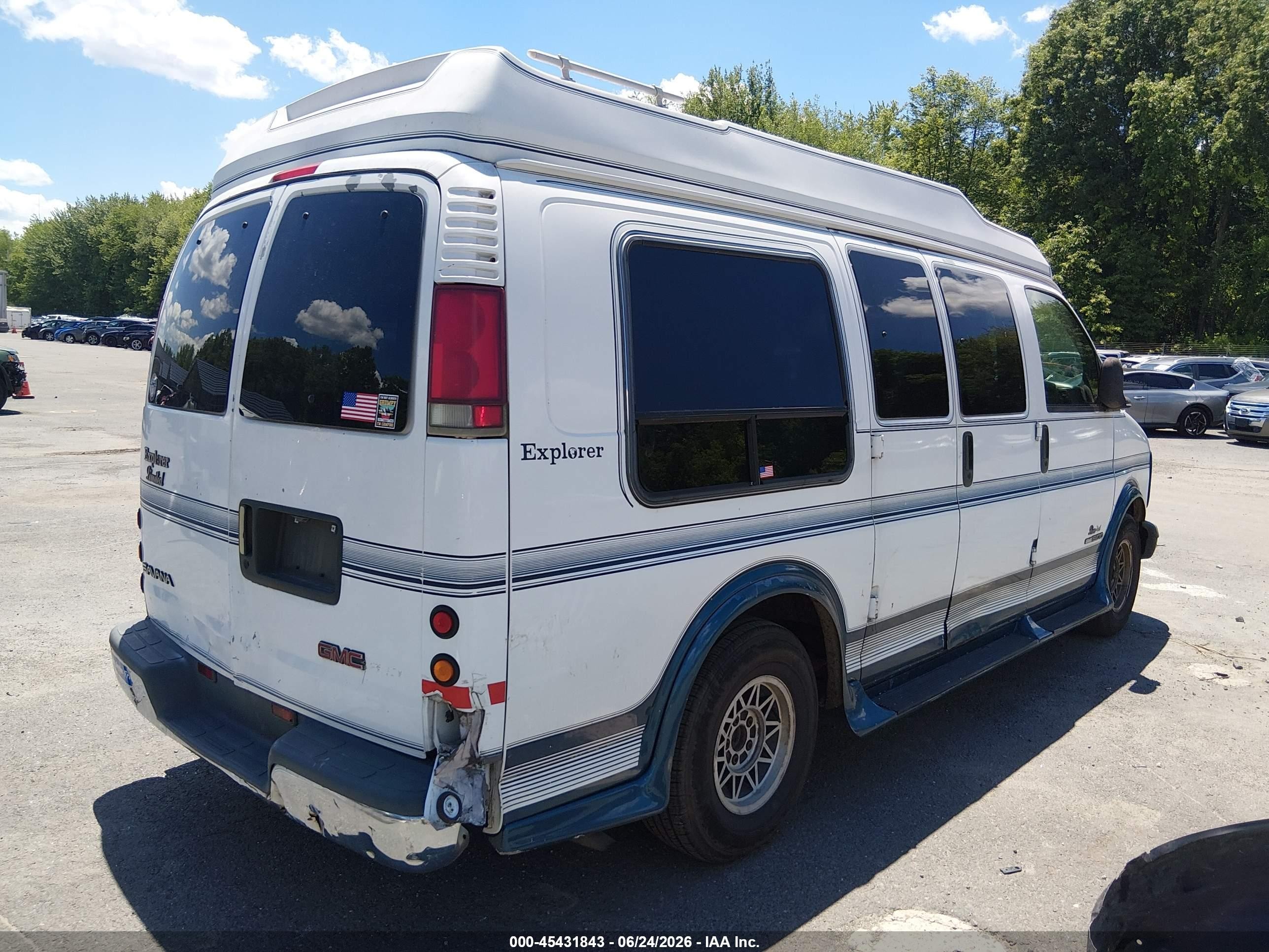 1997 Gmc Savana Yf7 White vin: 1GDFG15R9V1071231