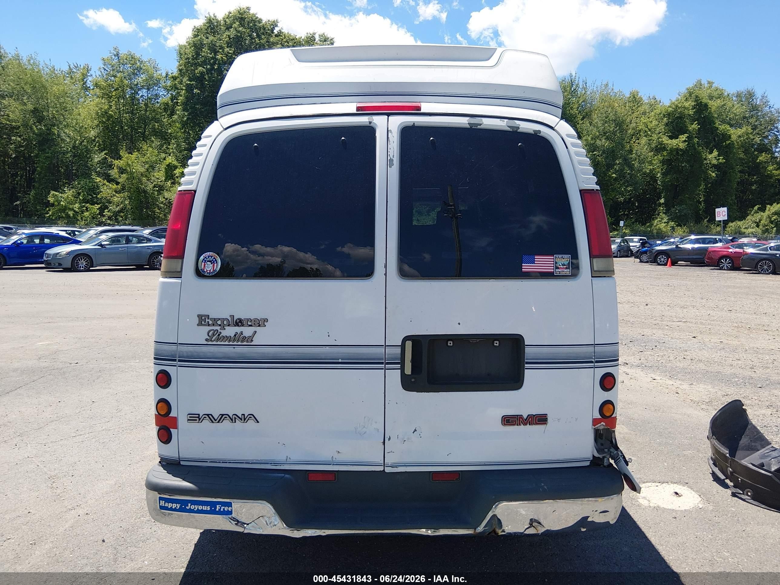 1997 Gmc Savana Yf7 White vin: 1GDFG15R9V1071231