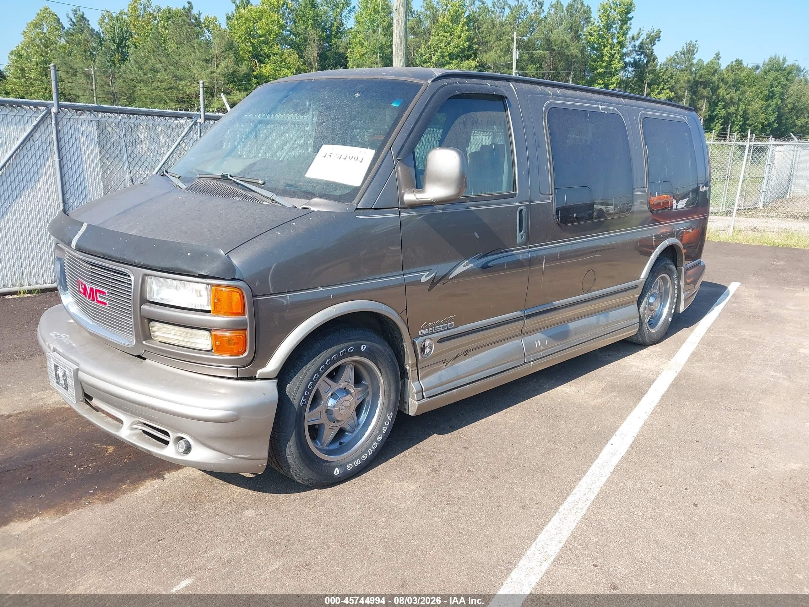 2002 Gmc Savana Passenger Standard Champagne vin: 1GDFG15RX21195553