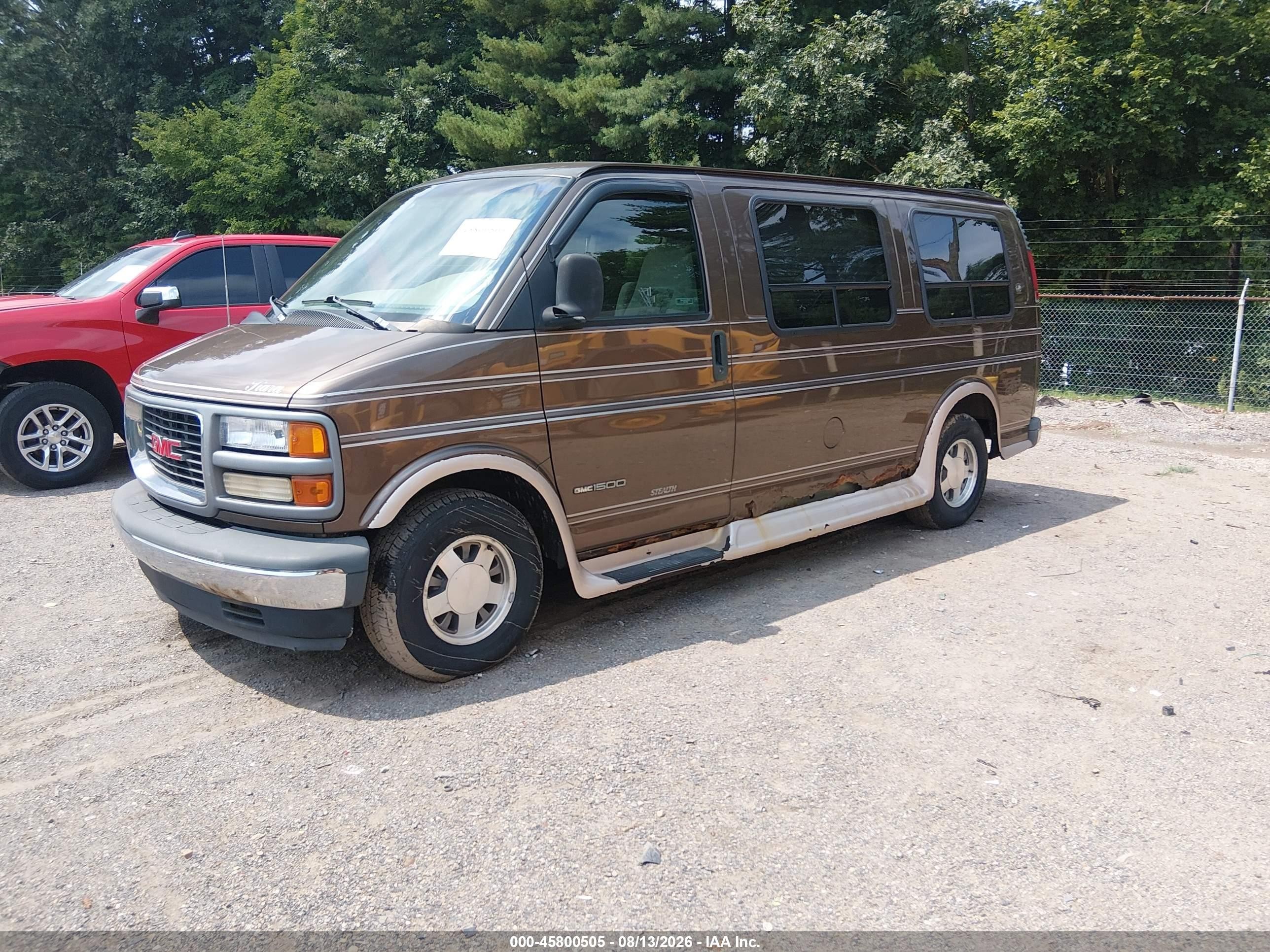 1998 Gmc Savana Yf7 Brown vin: 1GDFG15RXW1063138