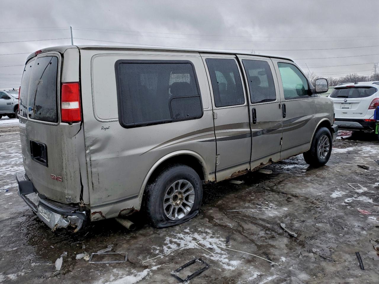 2003 Gmc Savana Rv G1500 Tan vin: 1GDFG15T231182079