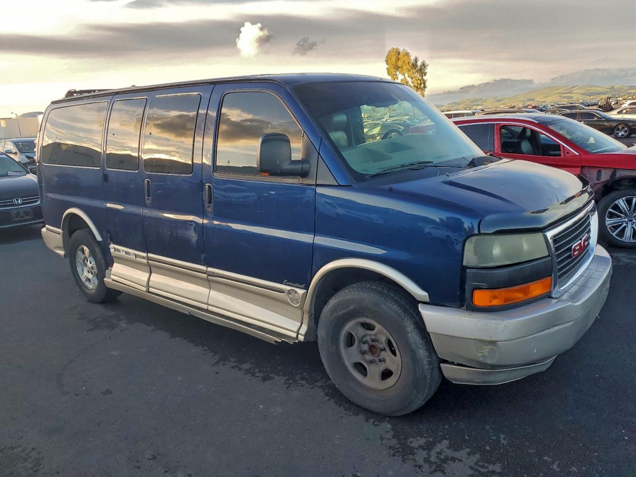 2003 Gmc Savana Rv G1500 Blue vin: 1GDFG15T331191423