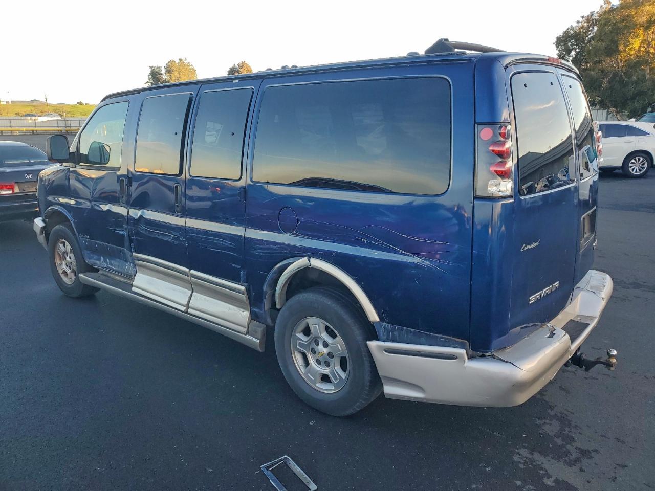 2003 Gmc Savana Rv G1500 Blue vin: 1GDFG15T331191423