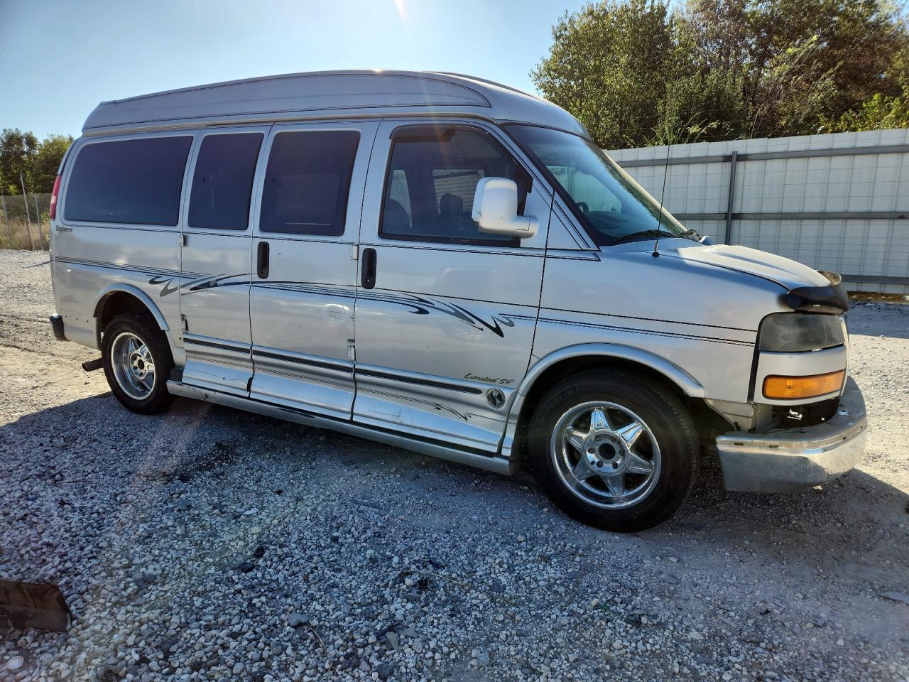 2003 Gmc Savana Rv G1500 White vin: 1GDFG15T531169505
