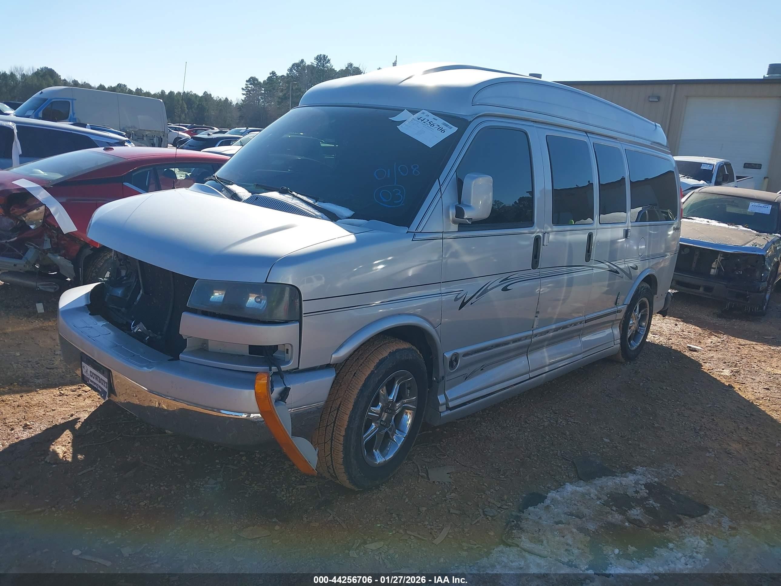 2003 Gmc Savana Cutaway Standard/standard W/c7l/c7n Silver vin: 1GDFG15T631169531