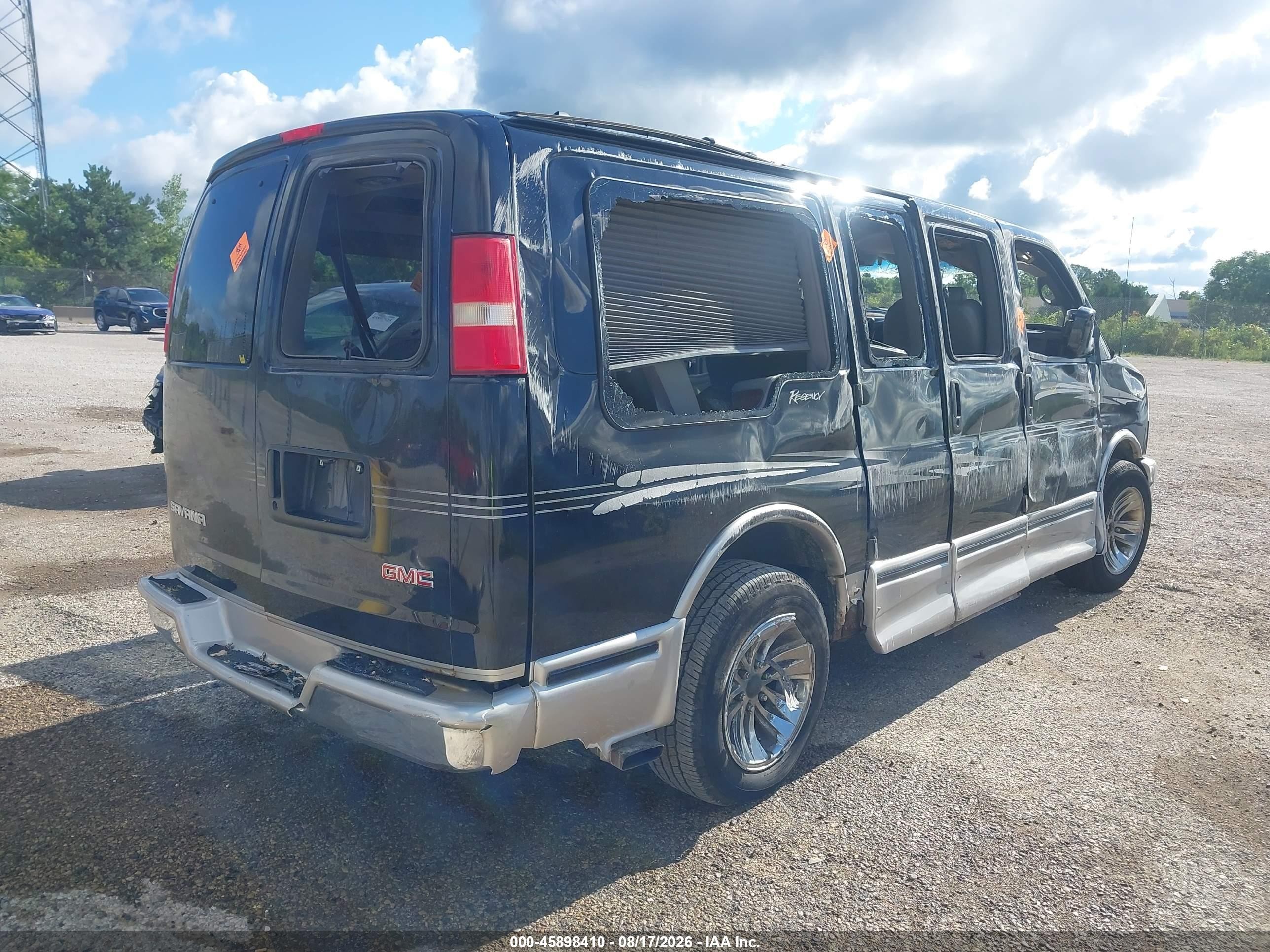 2006 Gmc Savana Yf7 Upfitter Black vin: 1GDFG15T861247859