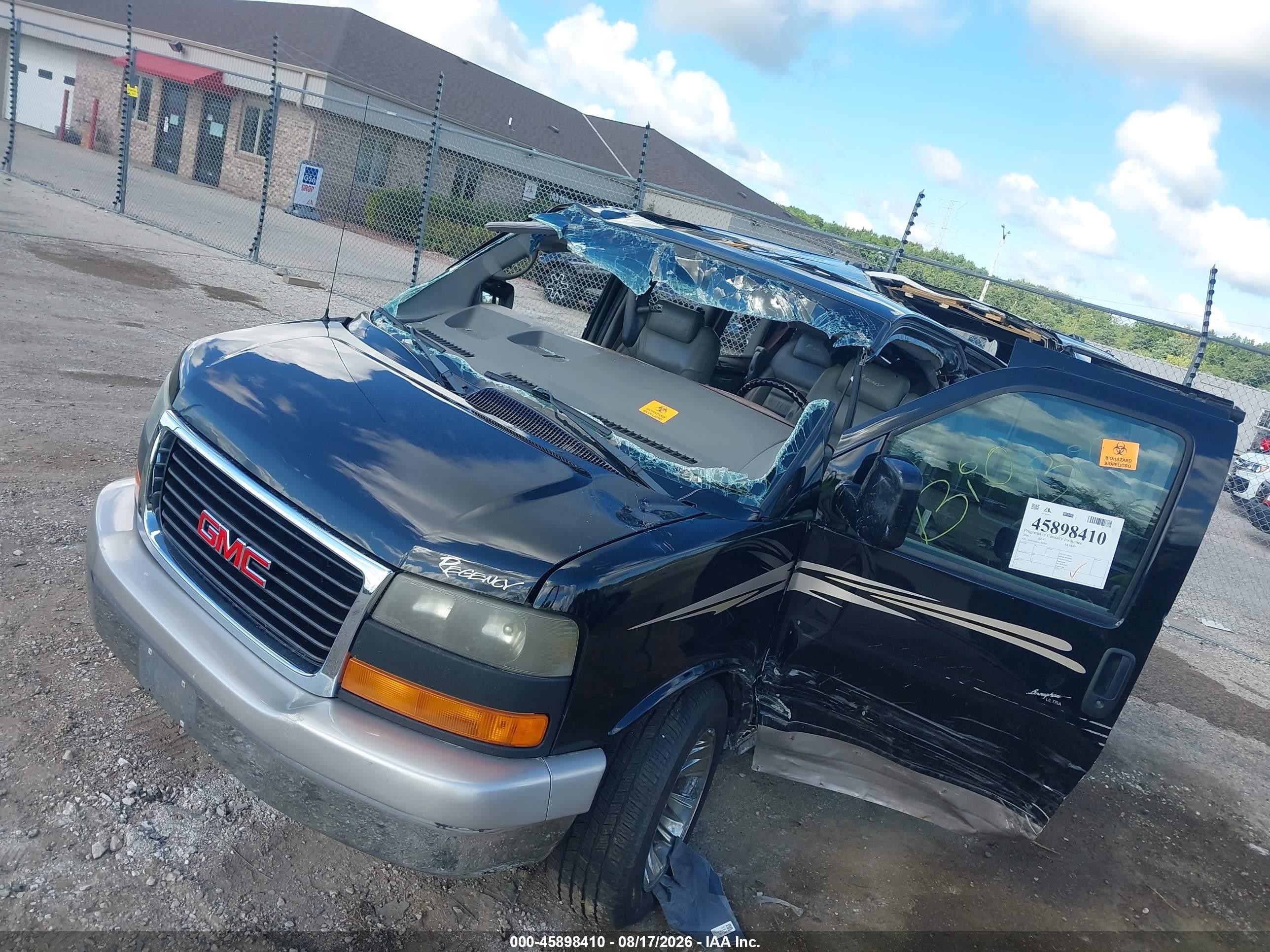 2006 Gmc Savana Yf7 Upfitter Black vin: 1GDFG15T861247859