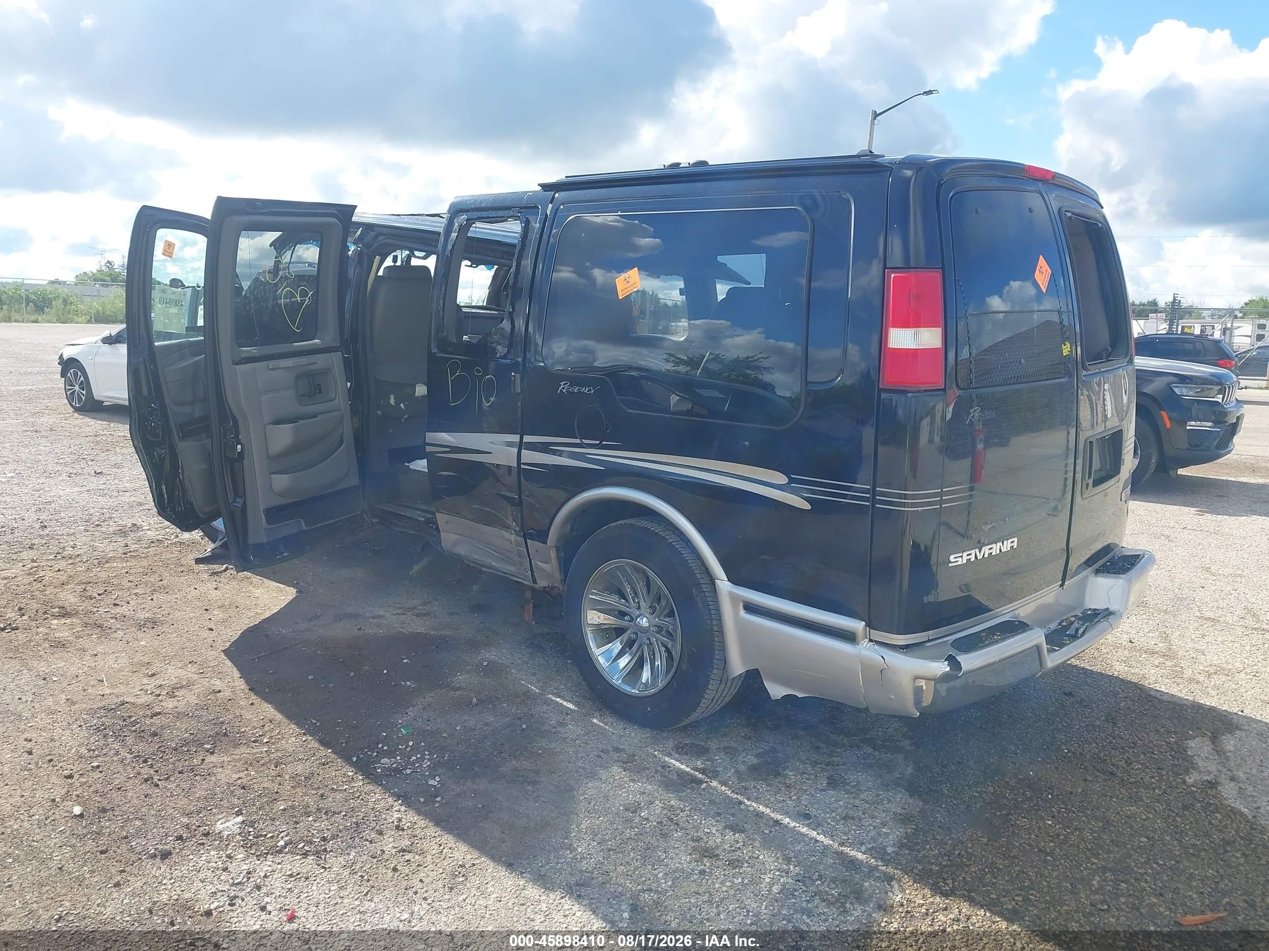 2006 Gmc Savana Yf7 Upfitter Black vin: 1GDFG15T861247859