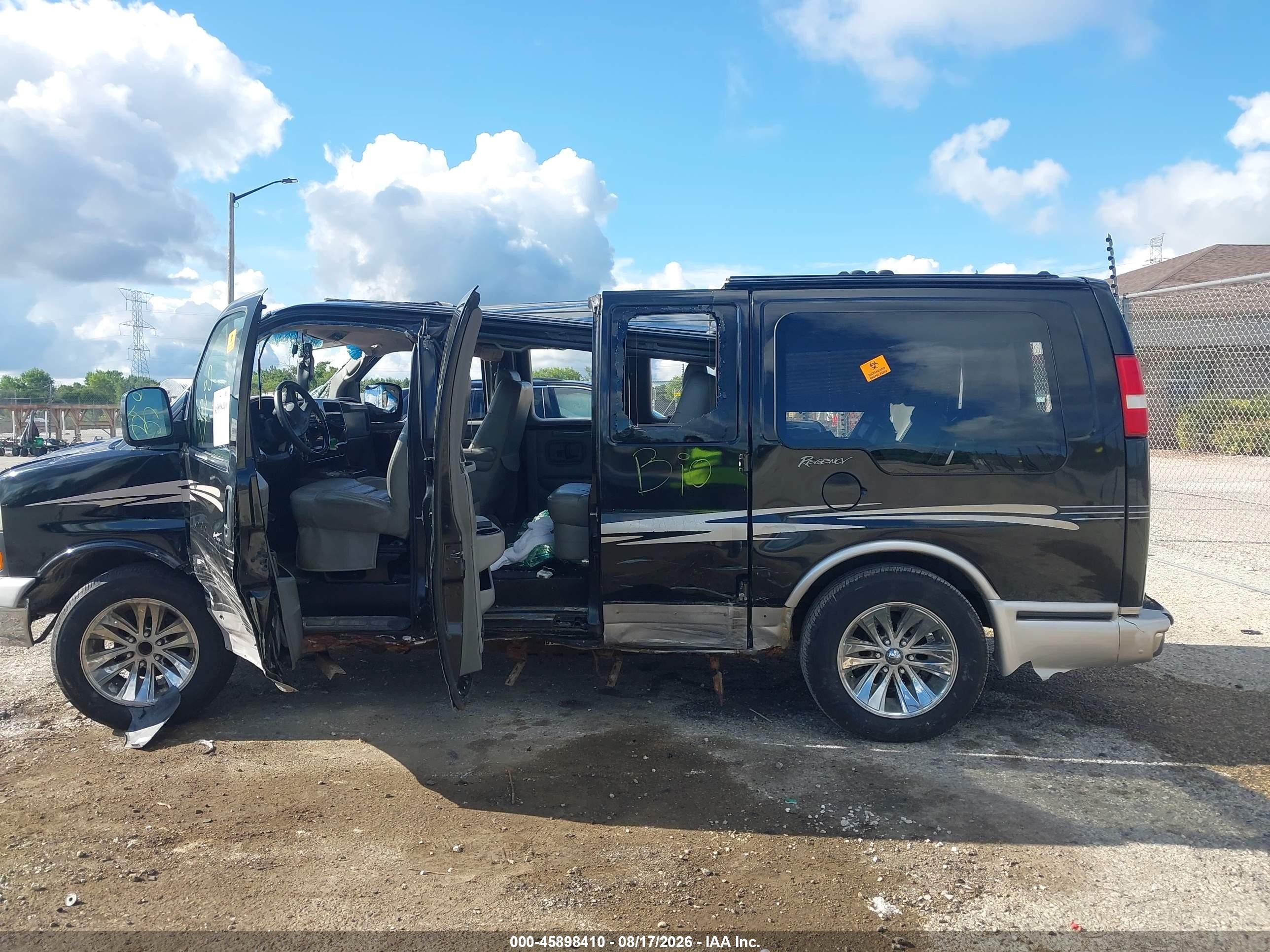 2006 Gmc Savana Yf7 Upfitter Black vin: 1GDFG15T861247859