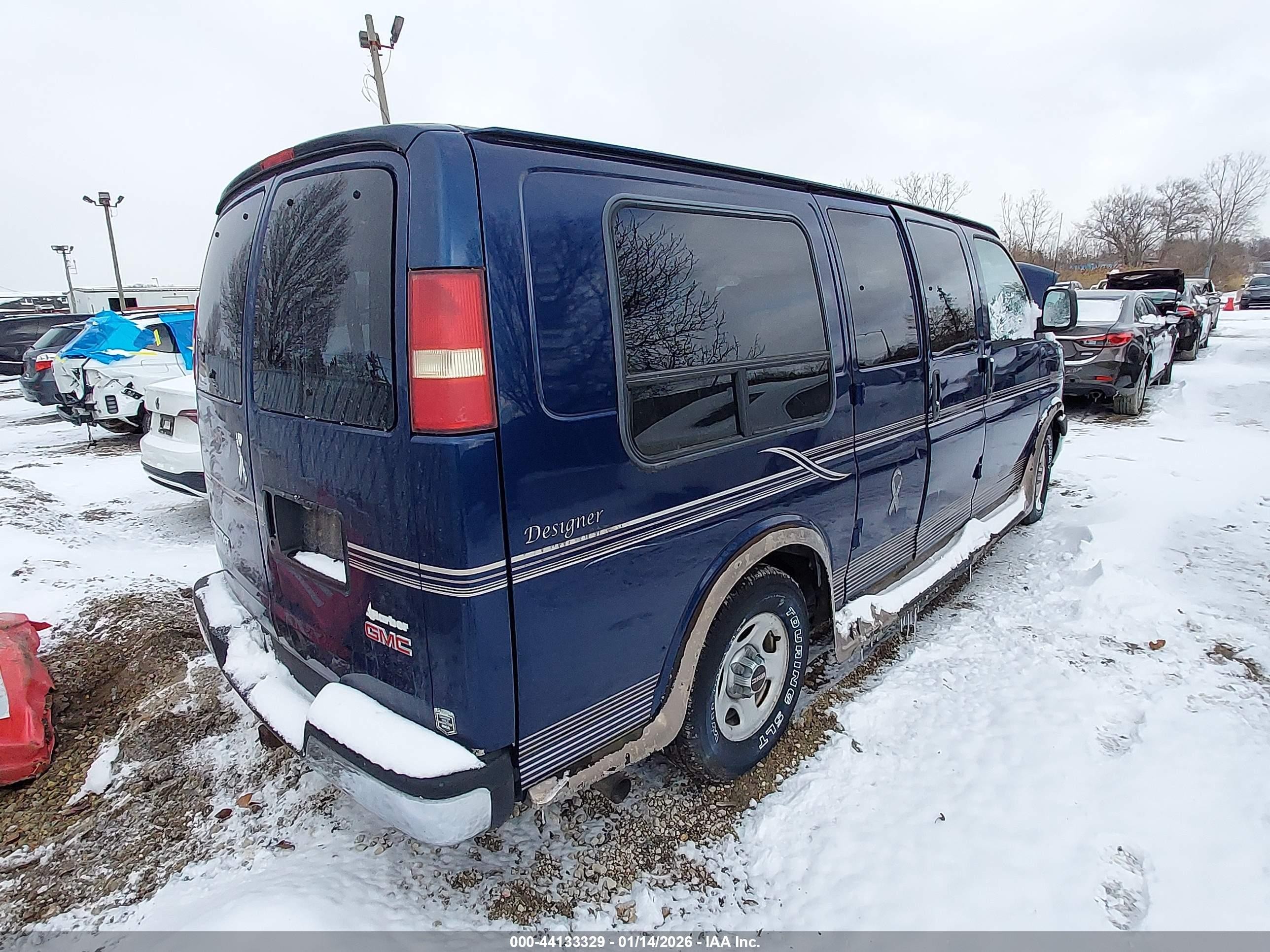 2003 Gmc Savana Upfitter Blue vin: 1GDFG15X631215989