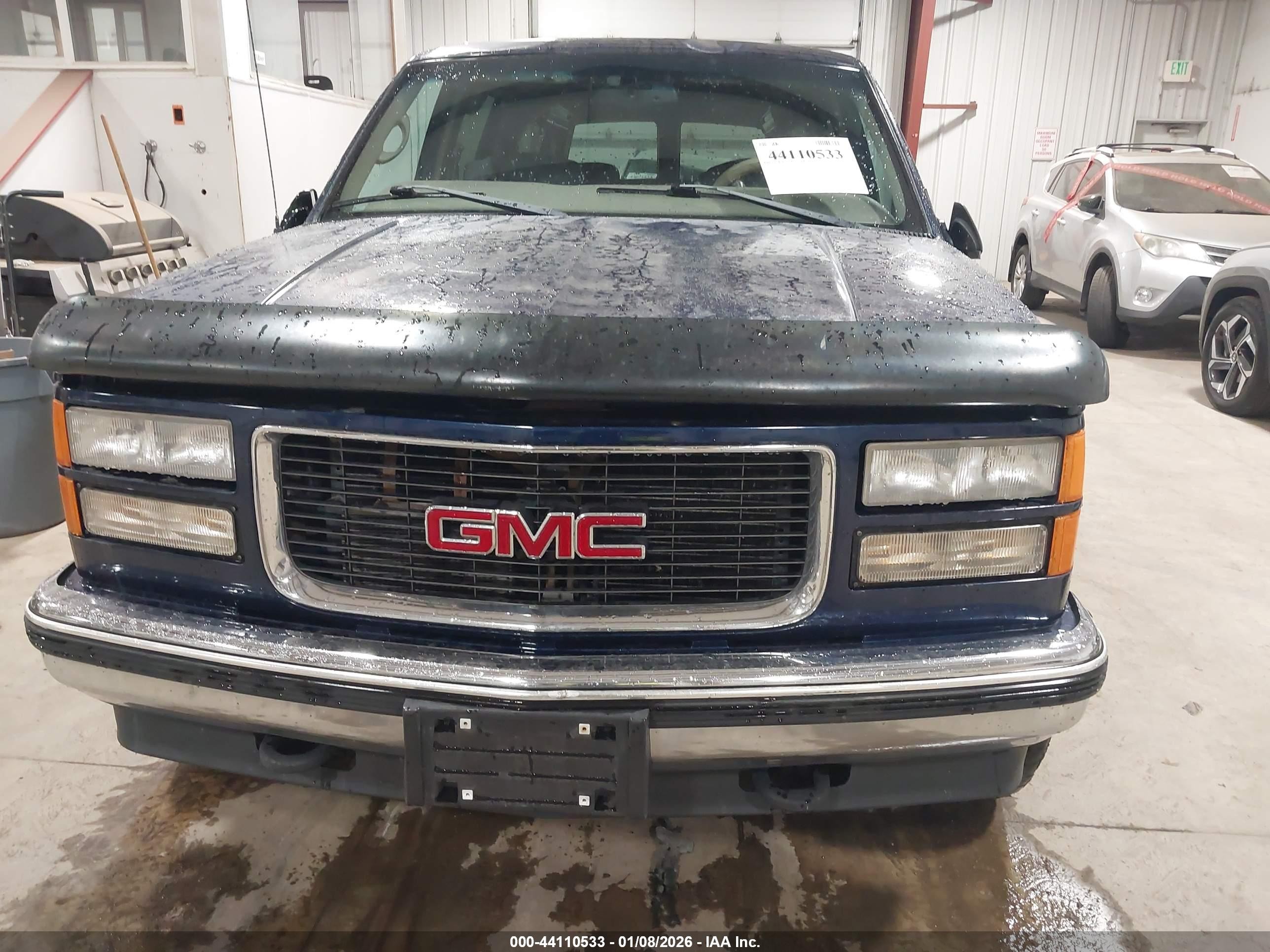 1998 Gmc Suburban 1500 Sl Blue vin: 1GDFK16R1WJ706991