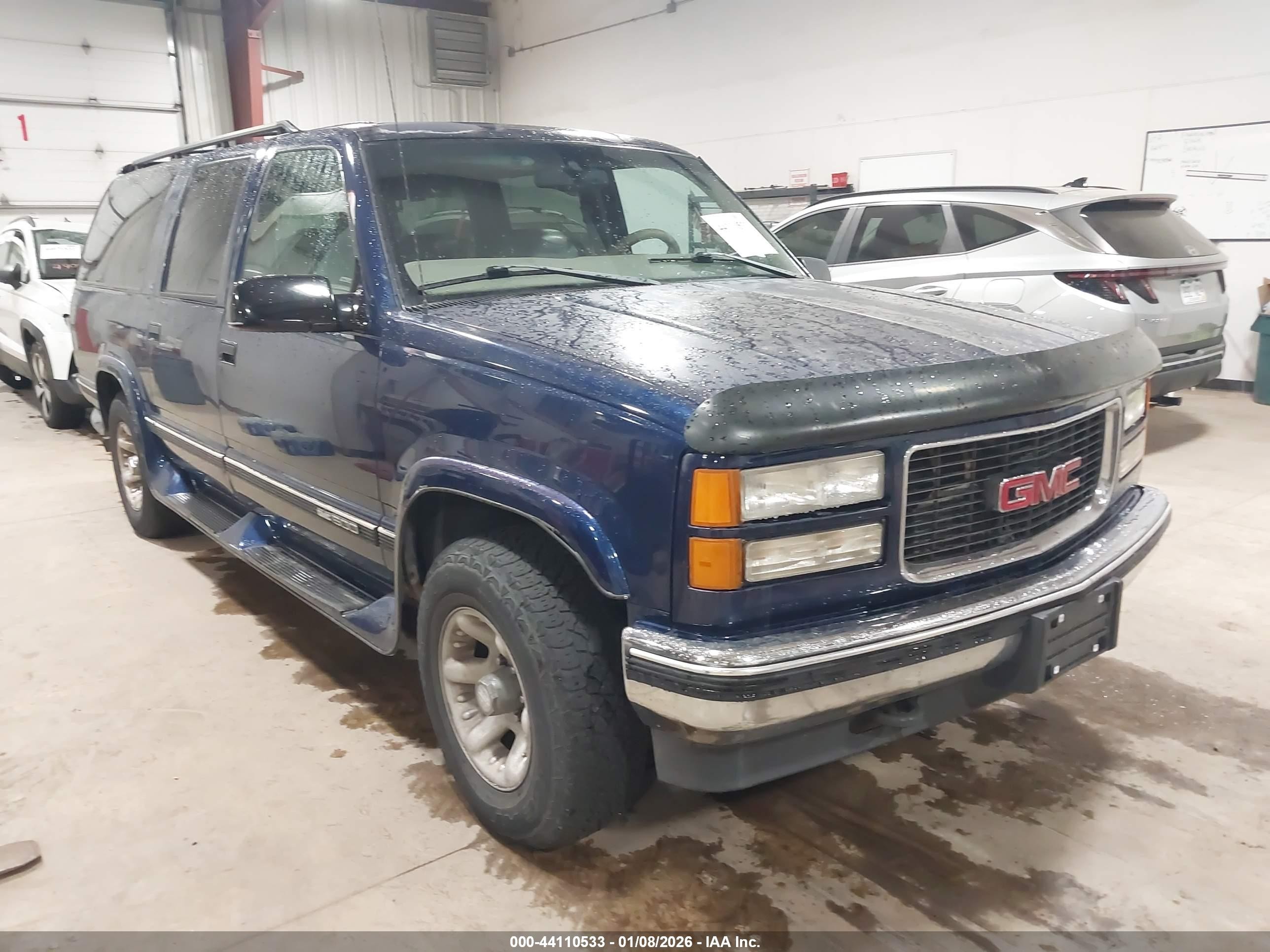 1998 Gmc Suburban 1500 Sl Blue vin: 1GDFK16R1WJ706991