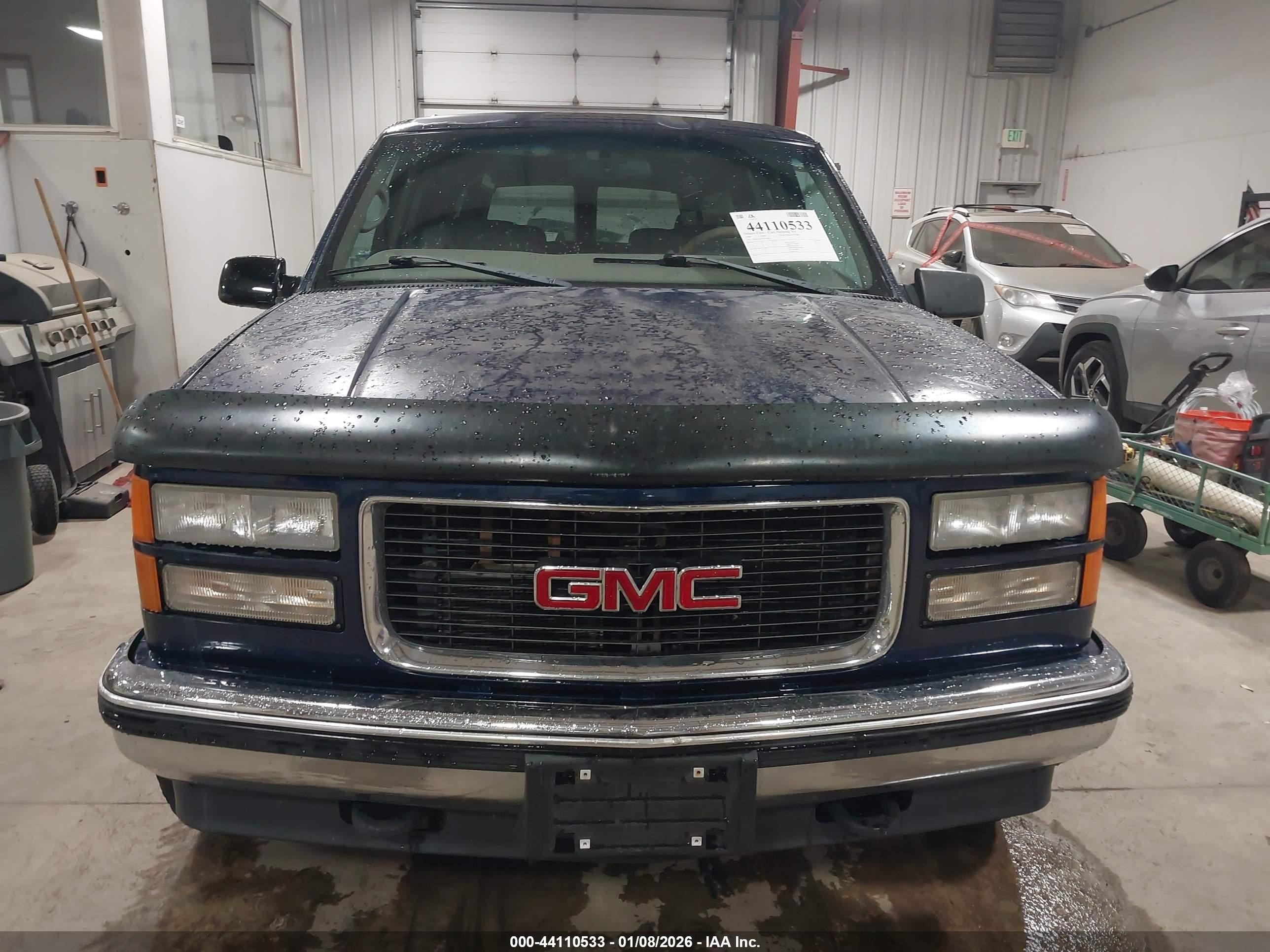 1998 Gmc Suburban 1500 Sl Blue vin: 1GDFK16R1WJ706991