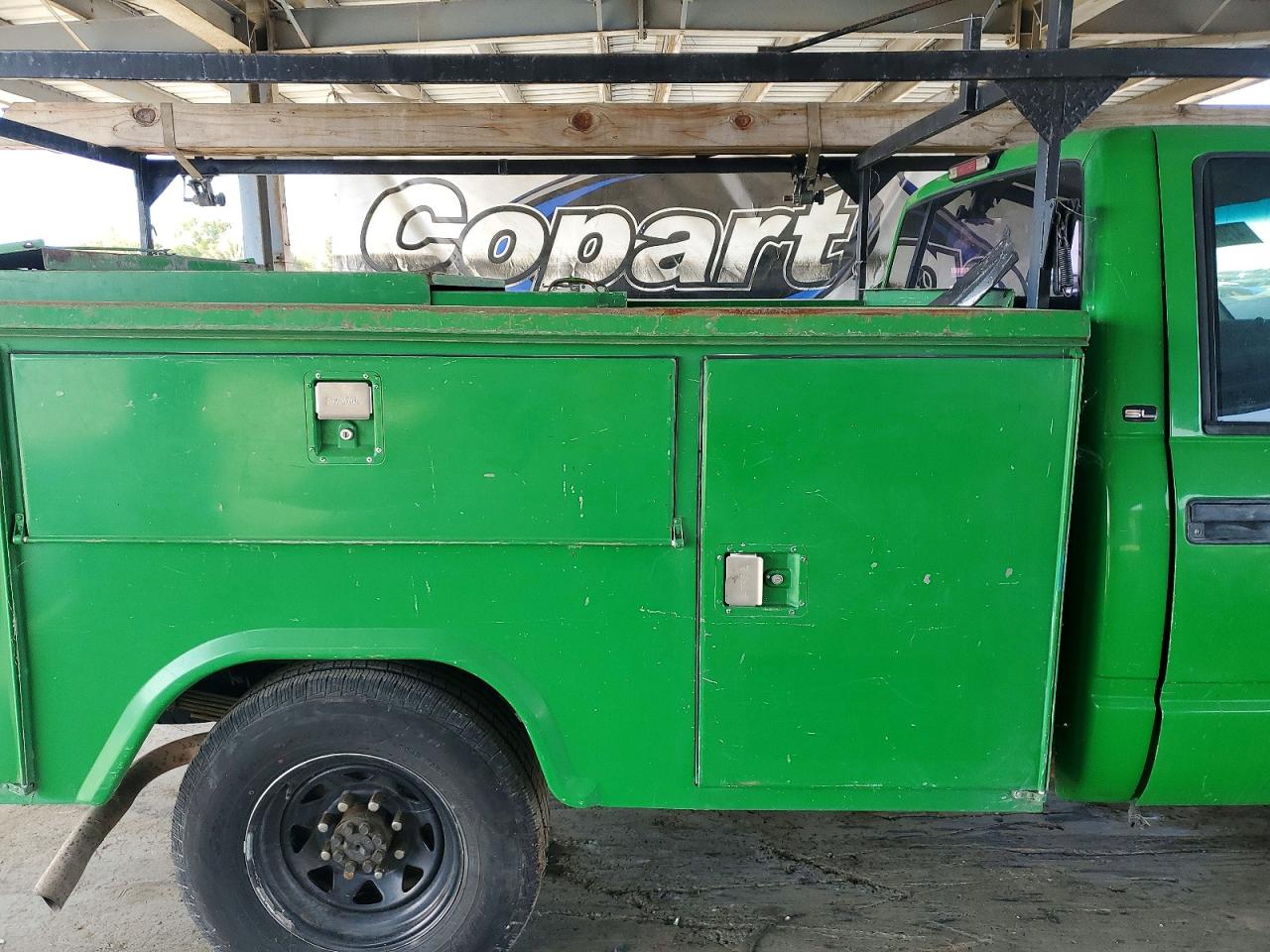 1997 Gmc Sierra C3500 Green vin: 1GDGC34R8VF043713