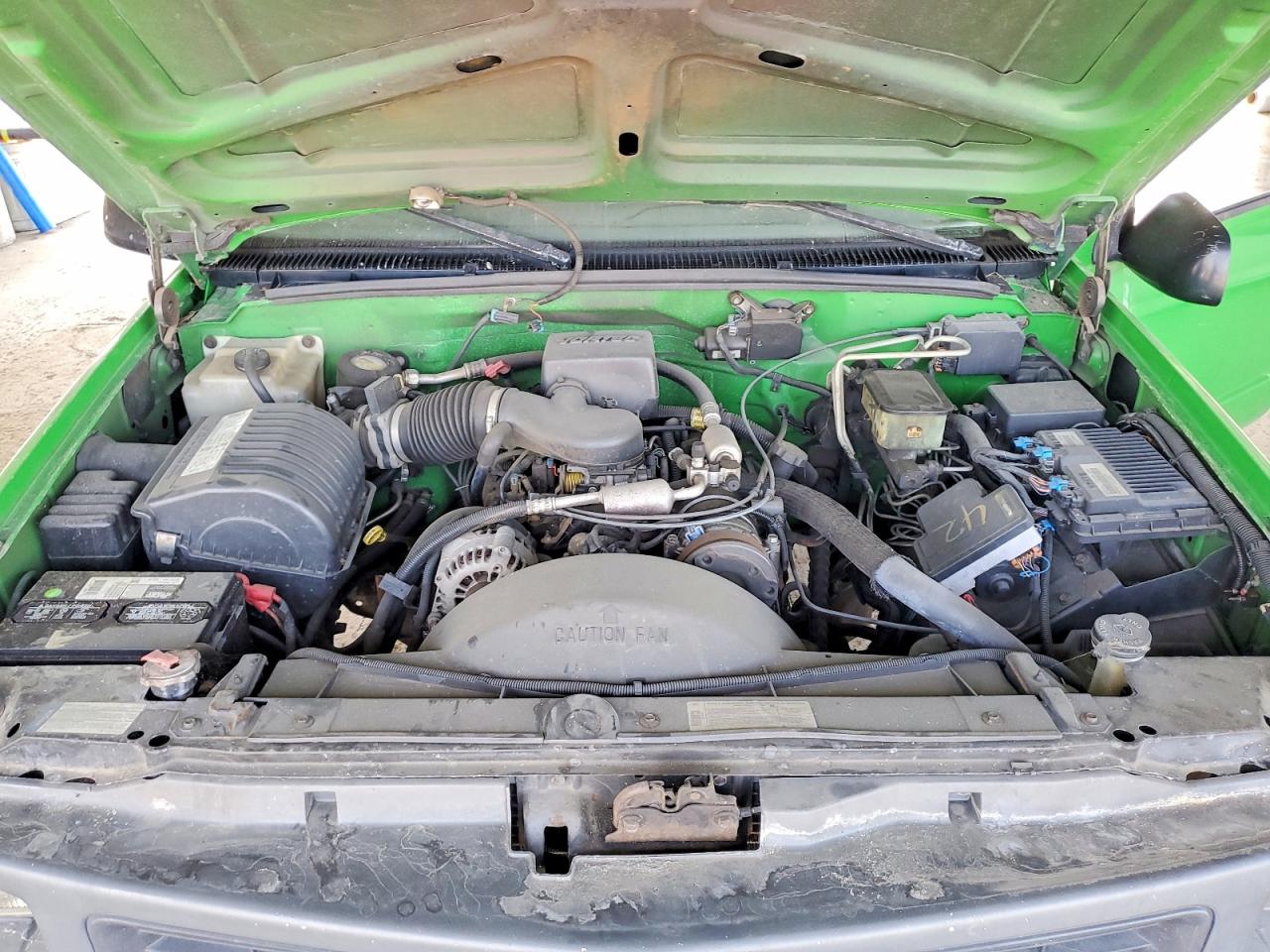 1997 Gmc Sierra C3500 Green vin: 1GDGC34R8VF043713