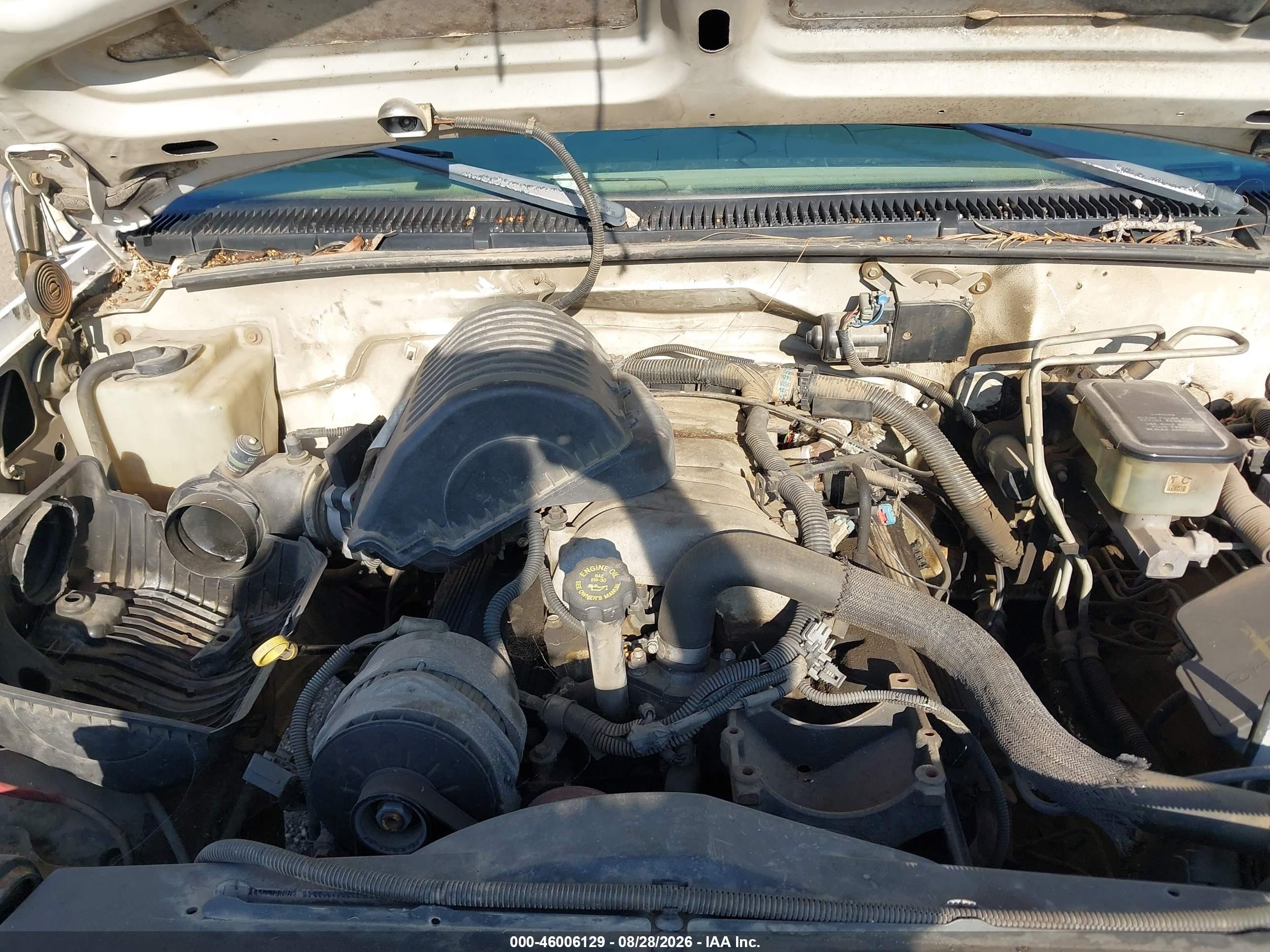 1998 Gmc Sierra 3500 Chassis Sl White vin: 1GDHC34J2WF072513