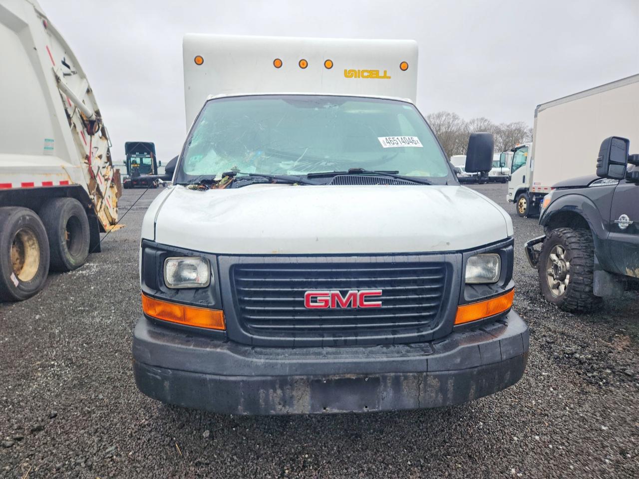2009 Gmc Savana Cutaway G3500 Белый vin: 1GDHG31C991104174