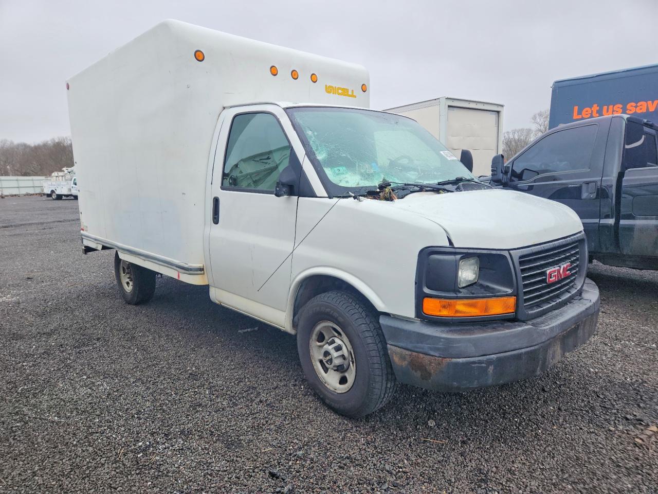 2009 Gmc Savana Cutaway G3500 Белый vin: 1GDHG31C991104174