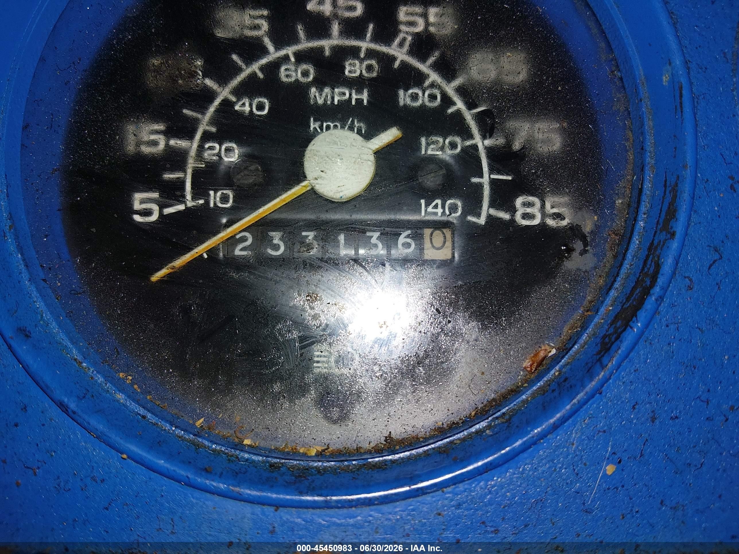 1988 Gmc Forward Control Chassis P3500 Blue vin: 1GDHP32K4J3502018